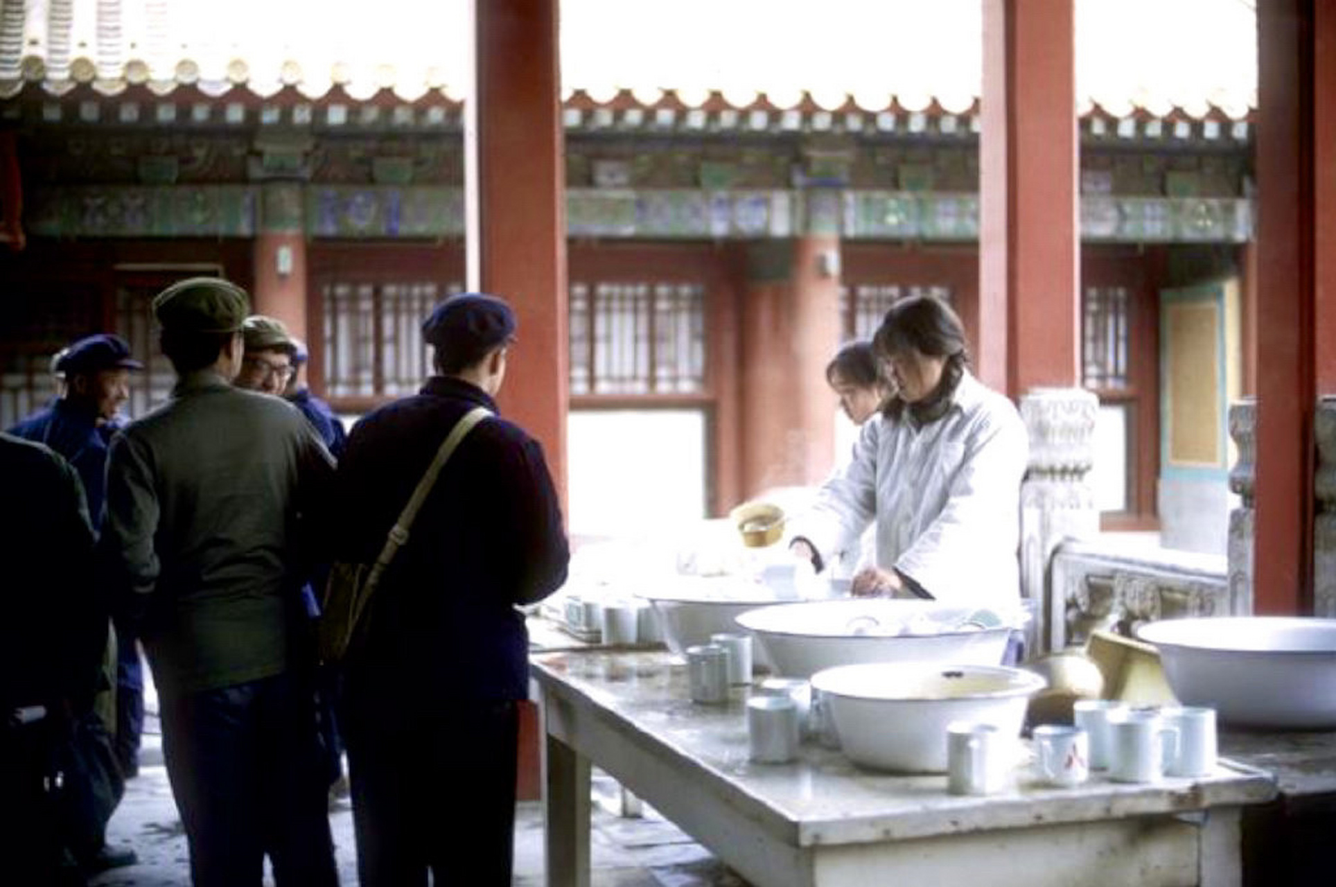 老照片:1972年,中国北京