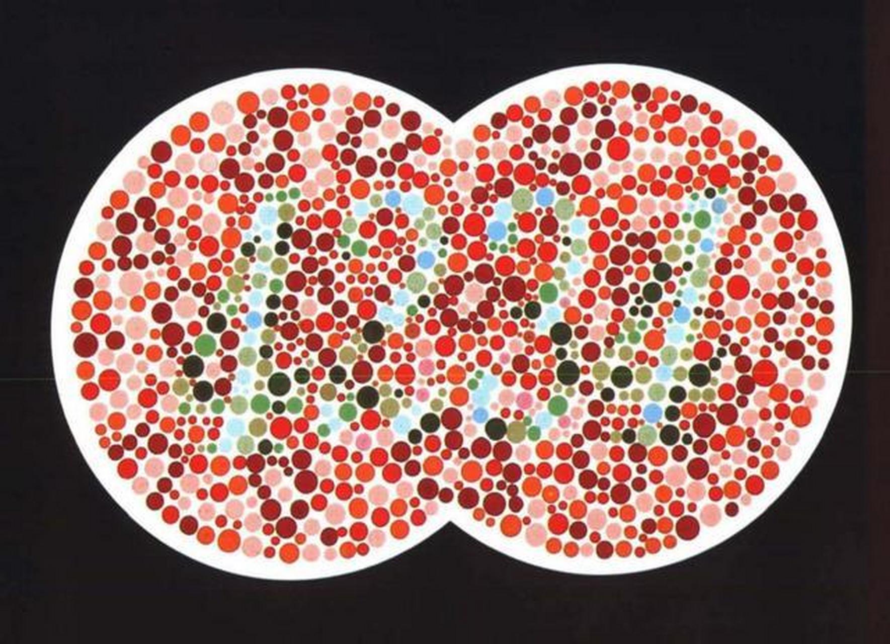 " 色盲色弱测试图,能看清的驾照体检轻松过体检关!