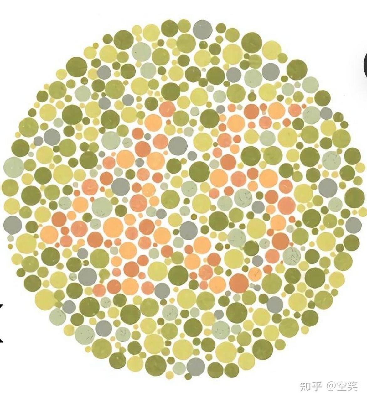 简单色盲色弱测试图 不服就来看一下 看看你能看清几张?