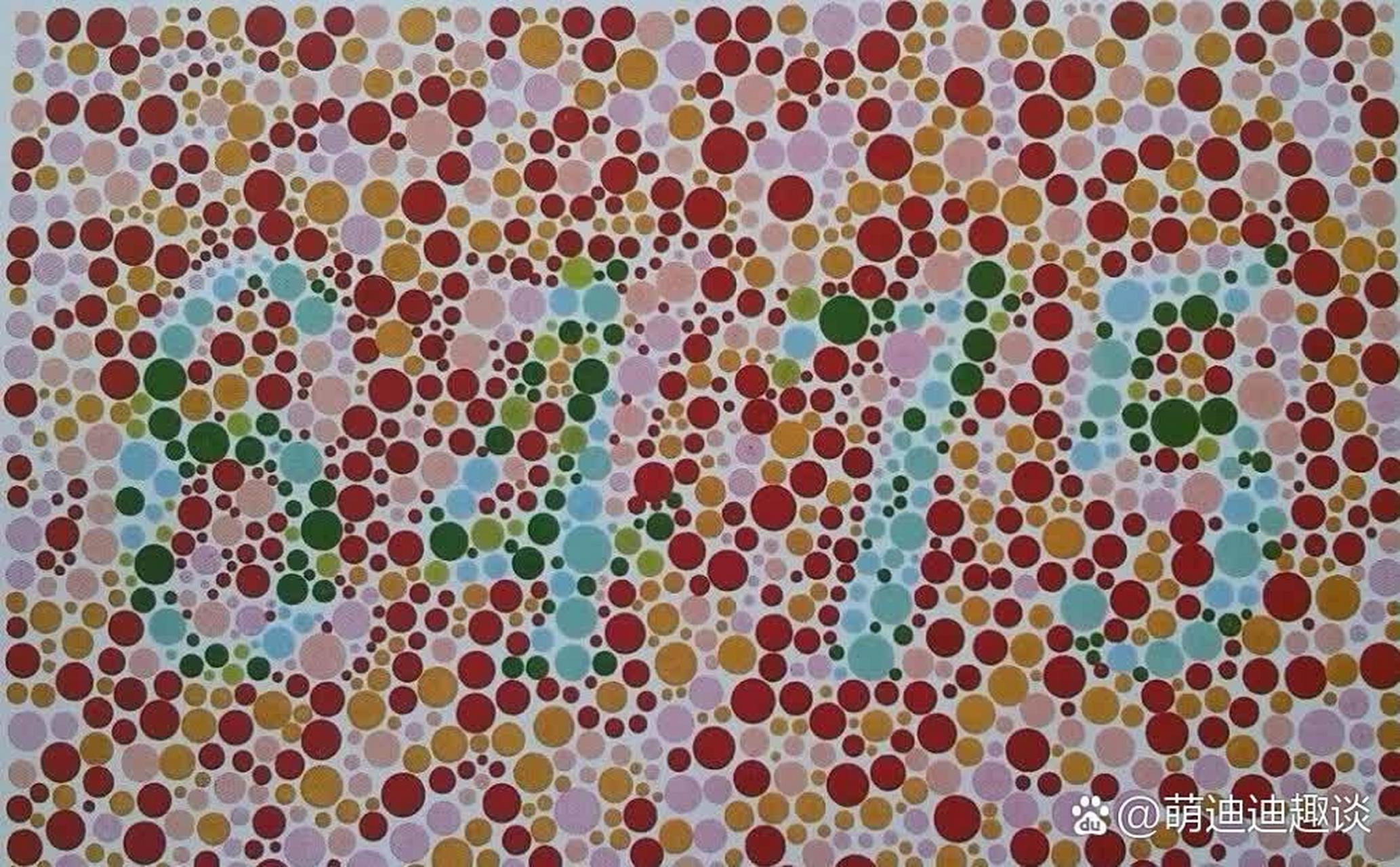 测一测色盲色弱检查,能看看出来图片的两组数字,还是一组数学,欢迎打