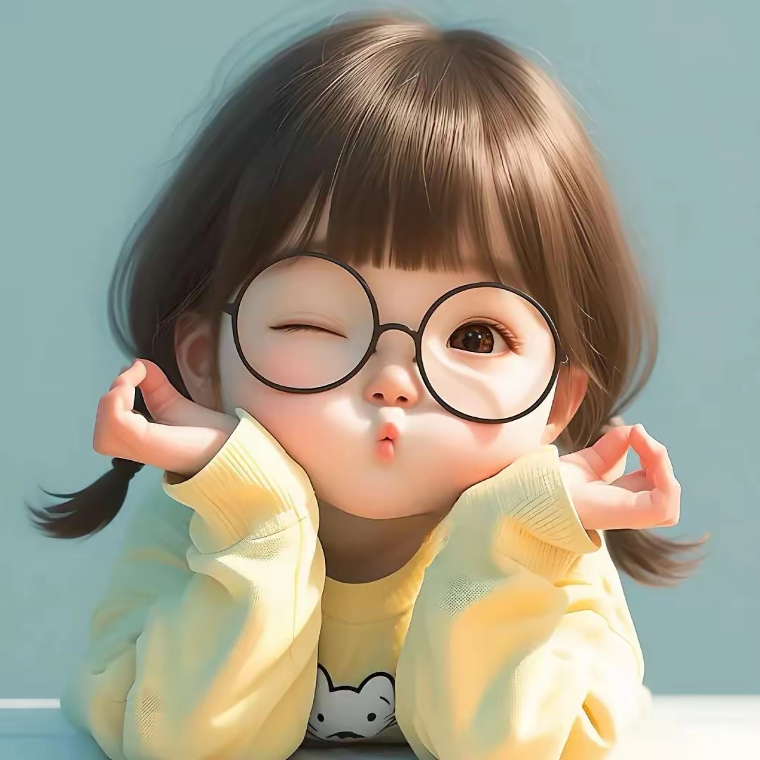 这个小女孩也太可爱了吧!