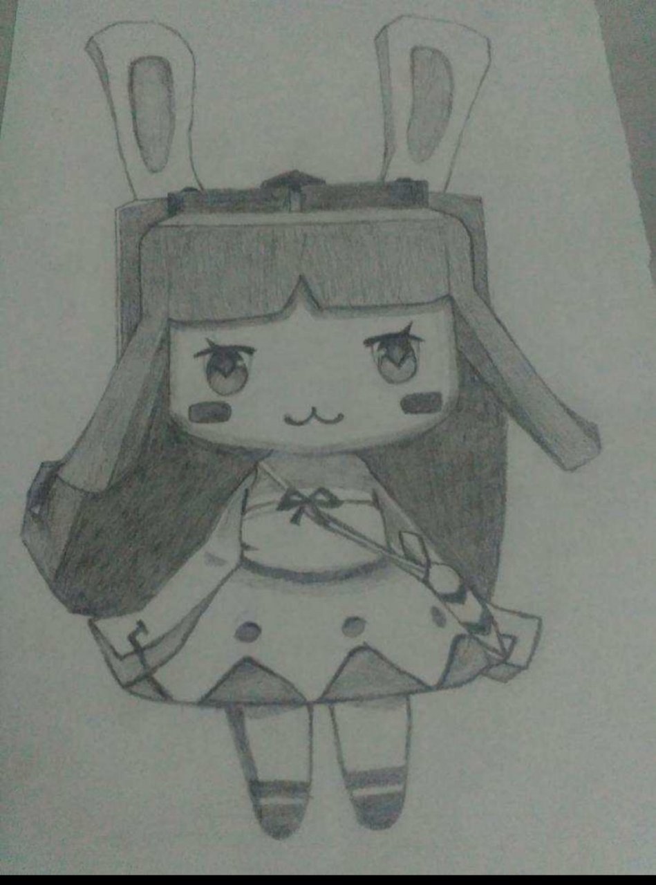 迷你世界兔美美,描画版本![微笑]