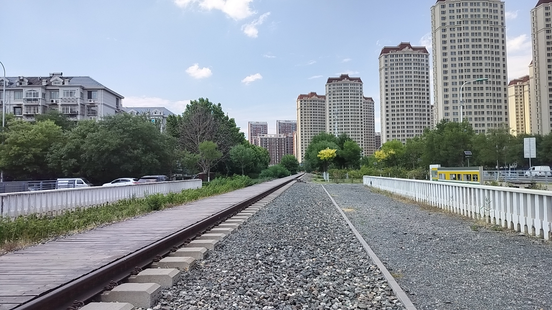 李七庄铁路公园 郁江路……丽江路段