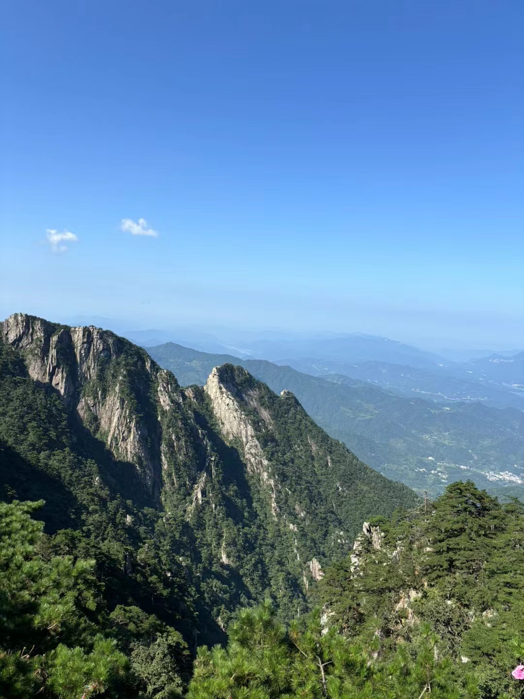 国家山风景图片著名风景名胜打印资料比如大别山天堂寨风景名胜区图片
