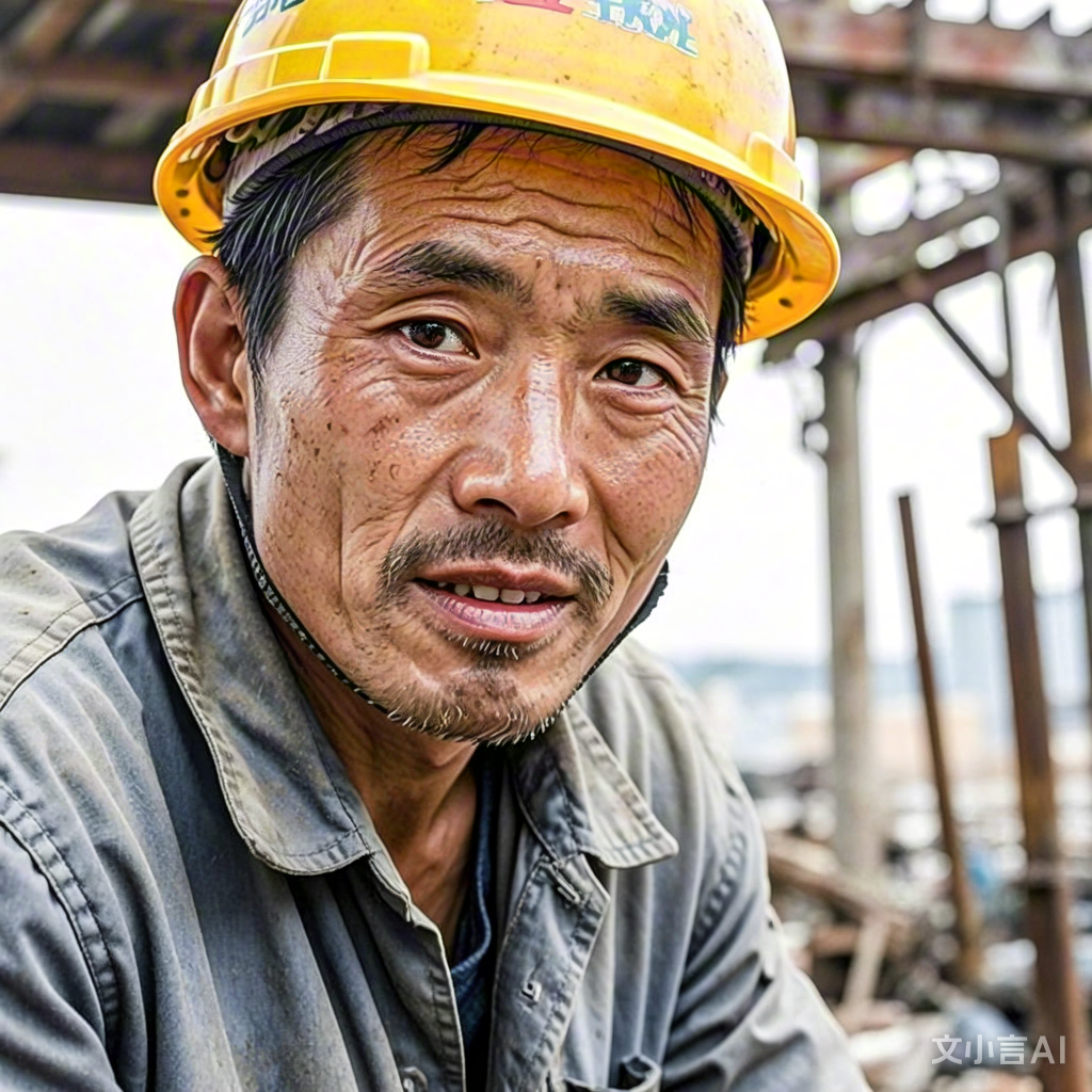 社会#  《工地打工人》 在繁华都市的背后,有一群默默无闻的劳动者