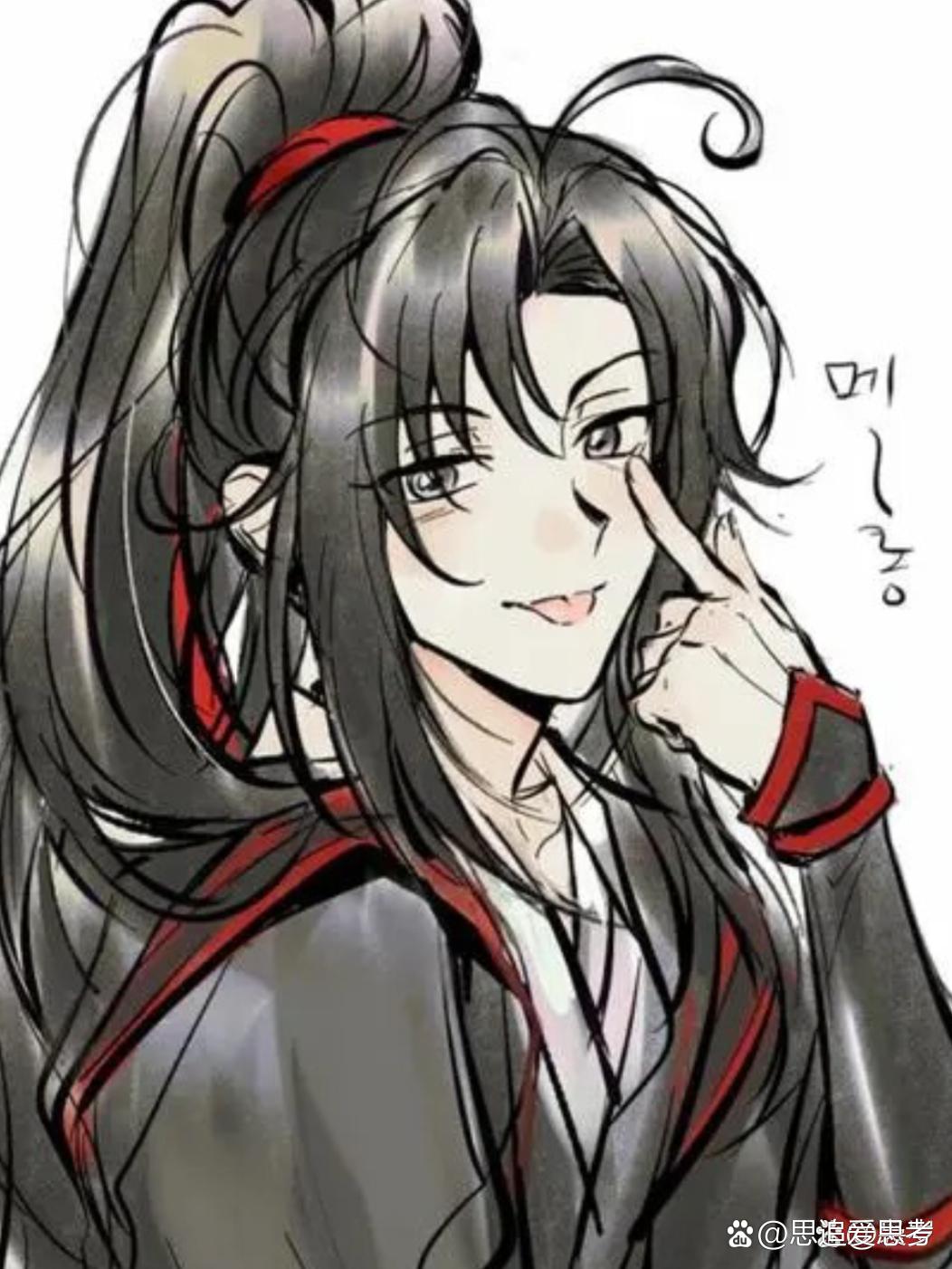 果然魏无羡以哪个角度看都是#魔道祖师# 那么帅,所
