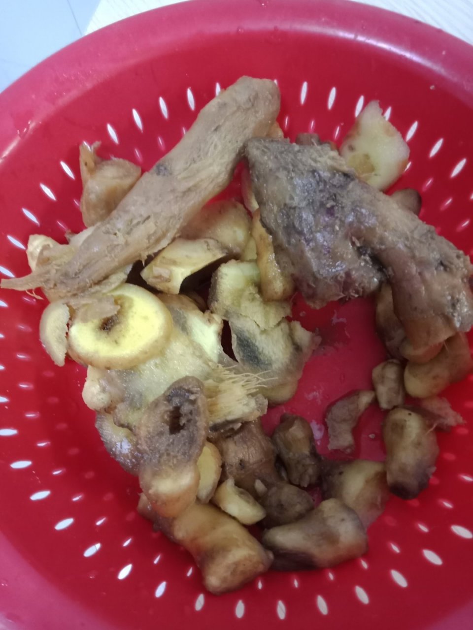 我买的姜都是坏的你们看着办