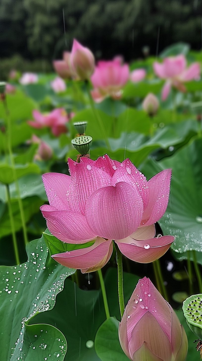 每一片花瓣都仿佛在诉说着夏天的#热点引擎计划# 故事,让人心生欢喜