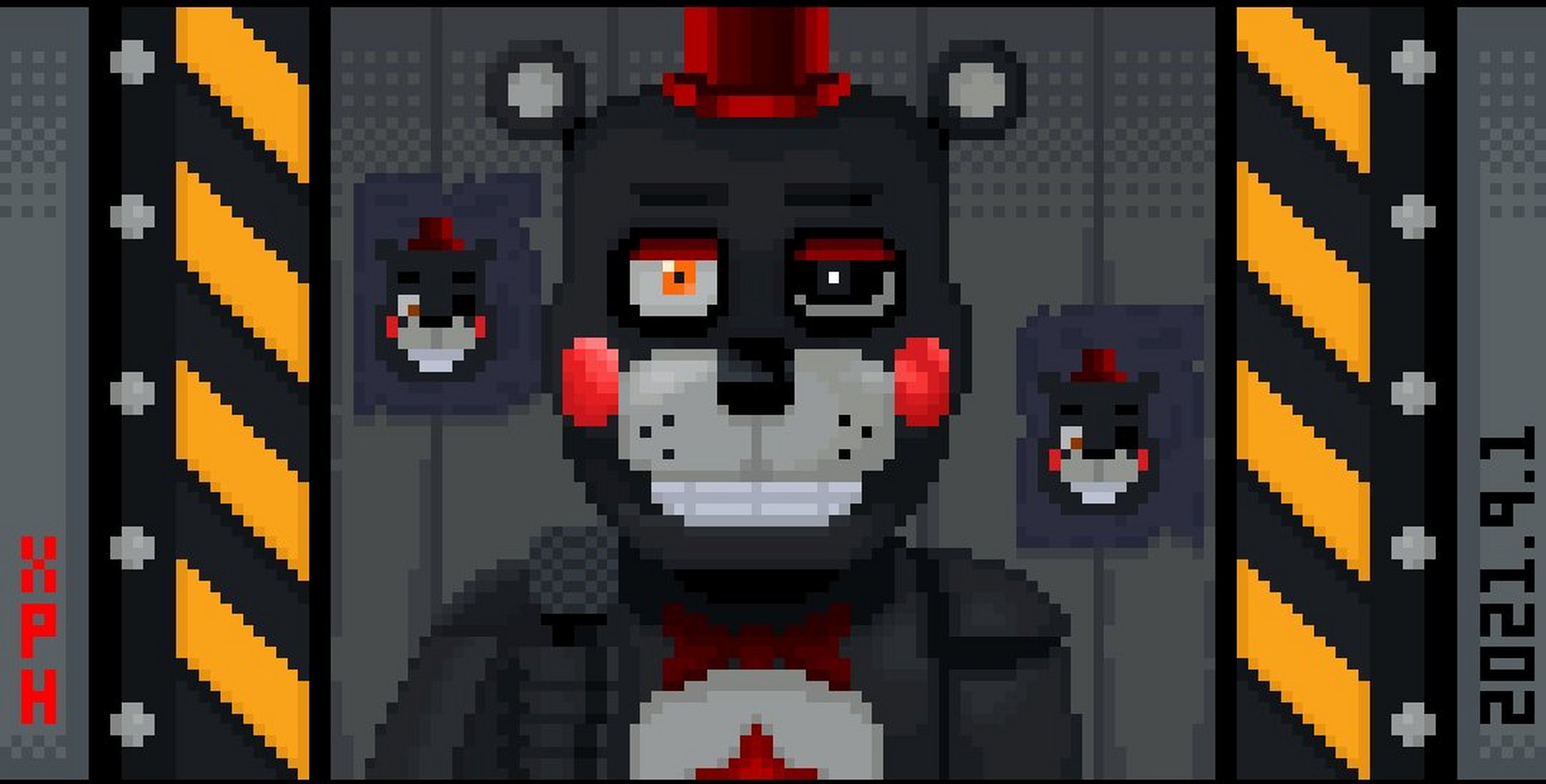 玩具熊的午夜后宫#  像素画:小左