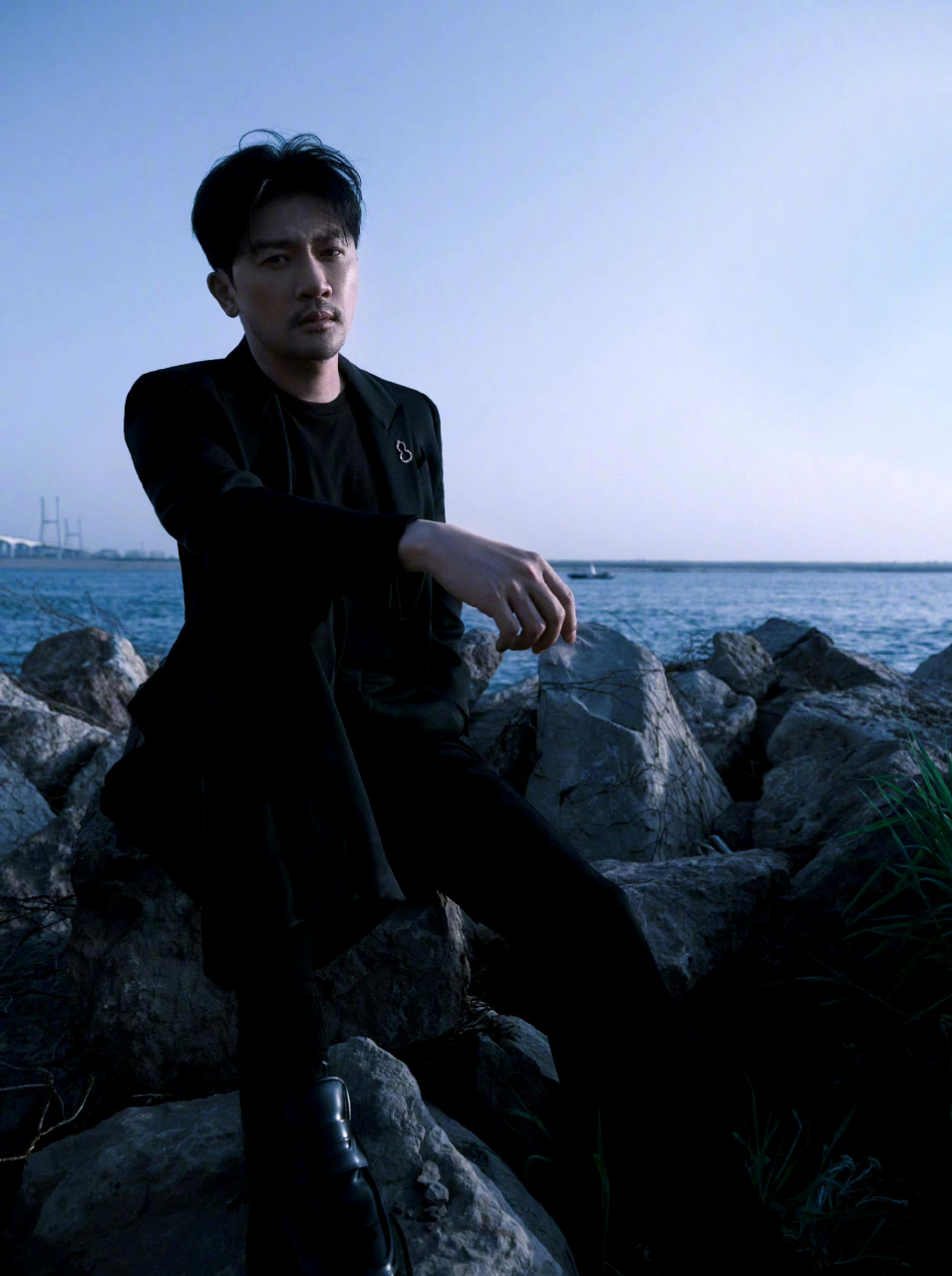 苏有朋留胡子了 2022-2023年度电影频道m榜暨中国电影大数据盛典见面