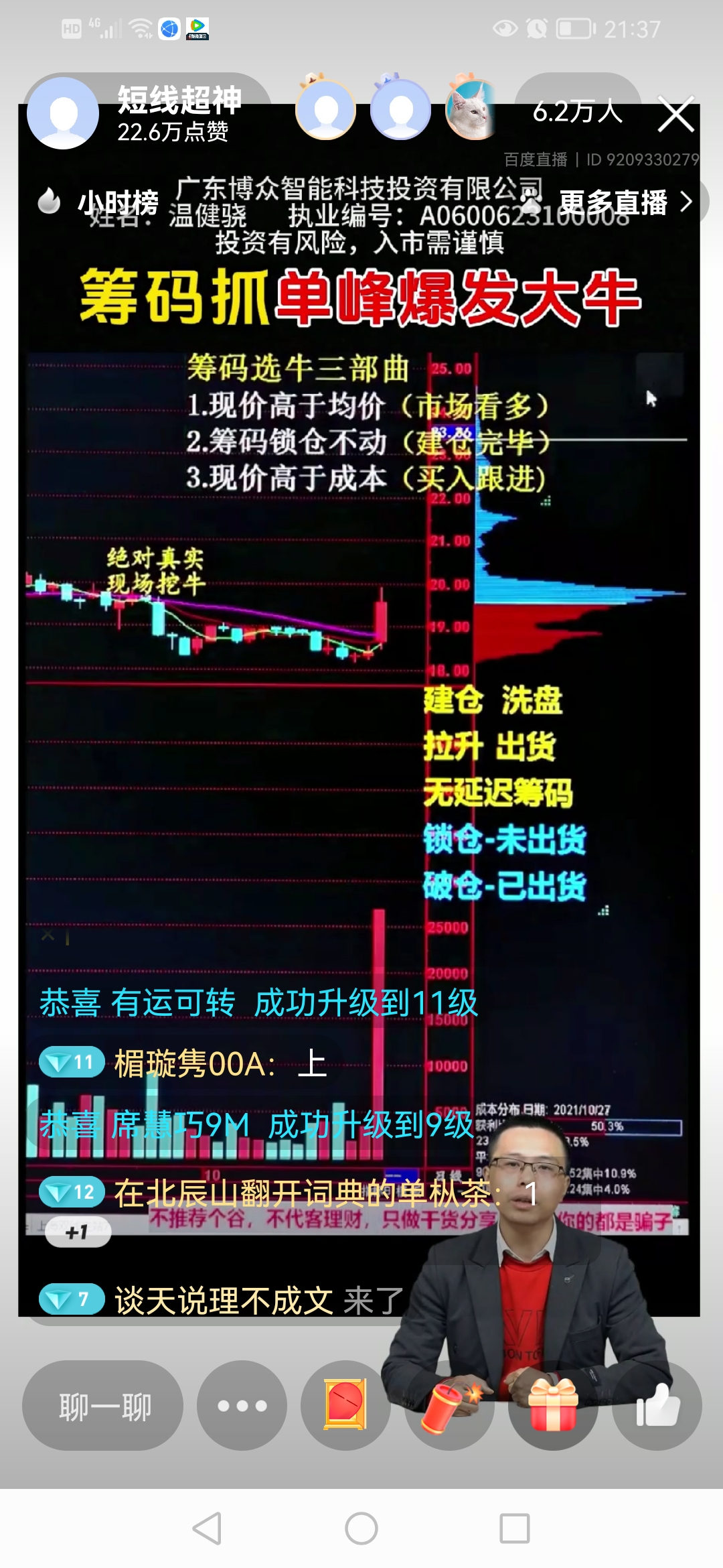 炒股要学会看筹码峰