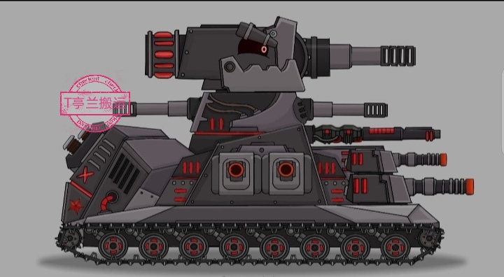 坦克世界动画绘画:kv44
