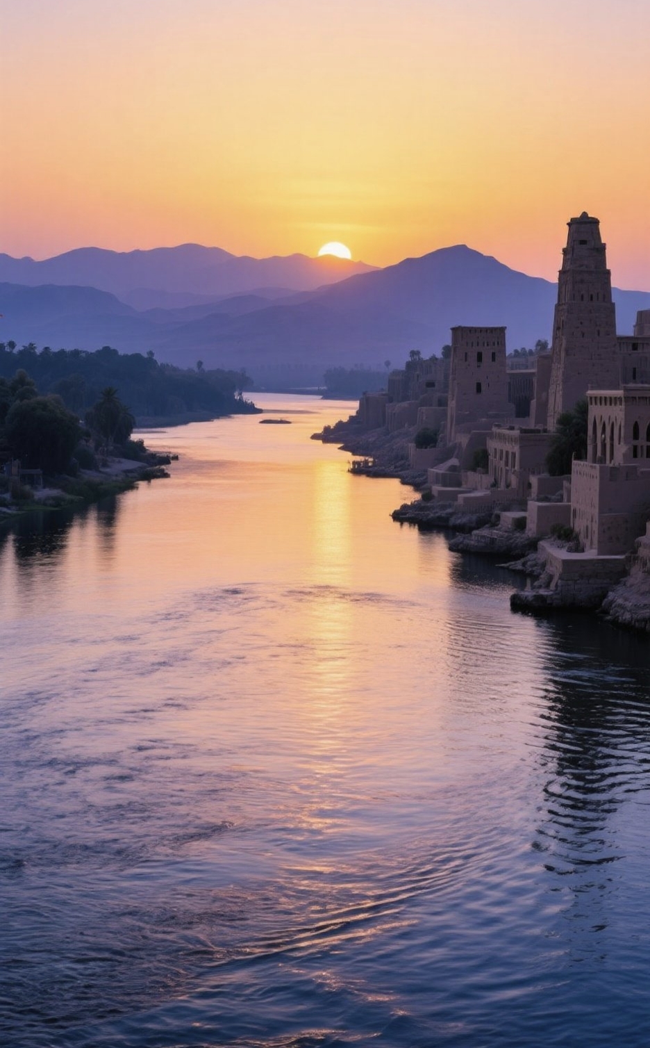 从地理学角度看,这条全长约6650公里的大河发源于东非高原,由白尼罗河