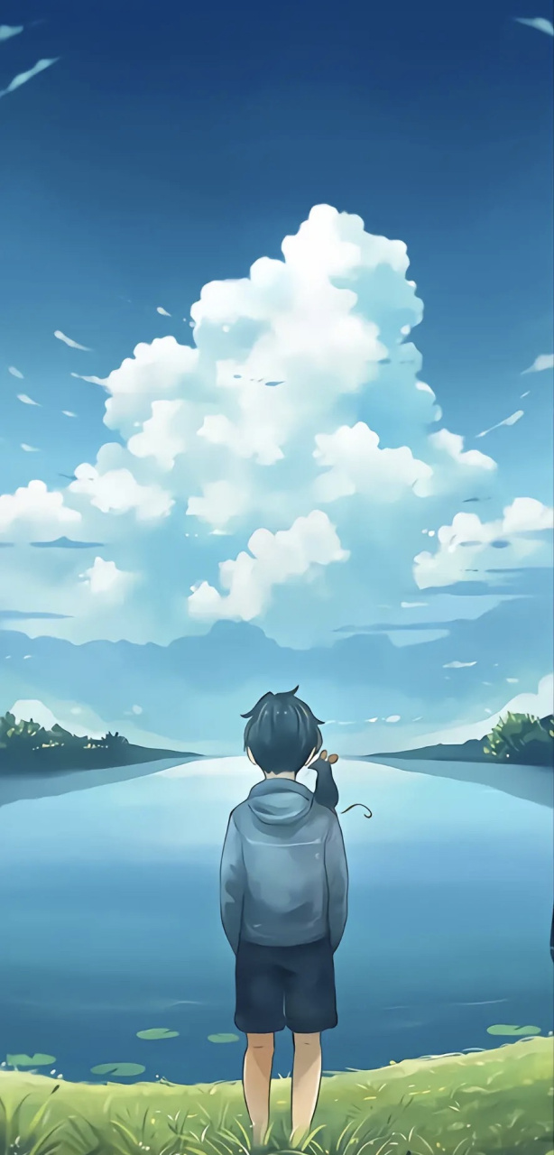 动漫壁纸# 不负神明的治愈动漫壁纸