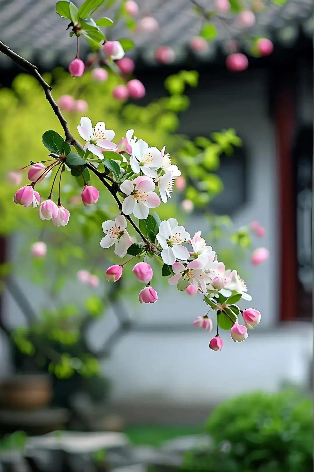 花开很美,花期却短.珍惜当下时光,不负初心