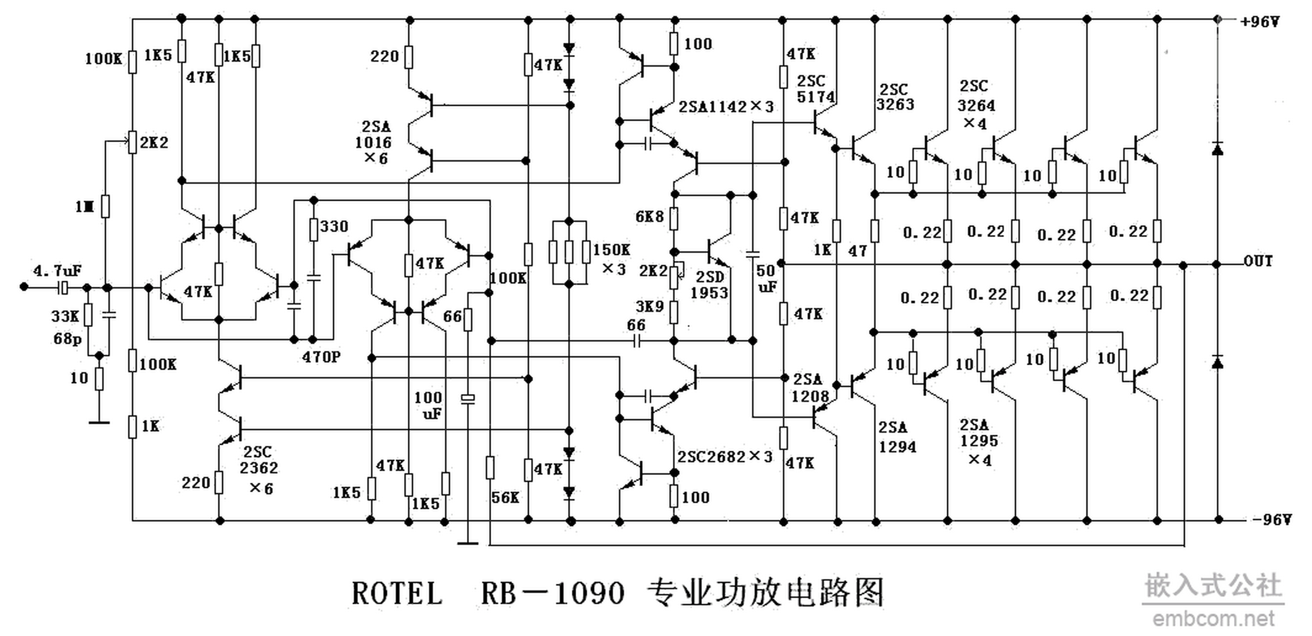 现代发烧功放电路有很复杂的如图一,也有很简单的,让发烧友云里雾里