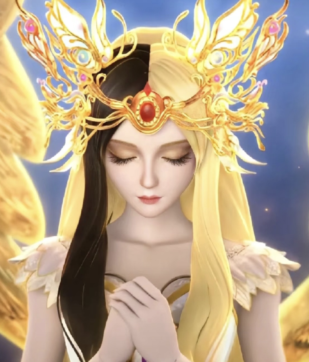 白光莹绝美头像,光的化身