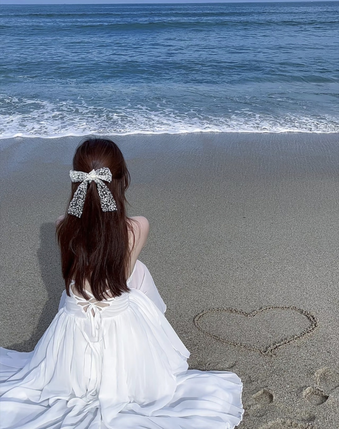 海边女生头像 你值得拥有