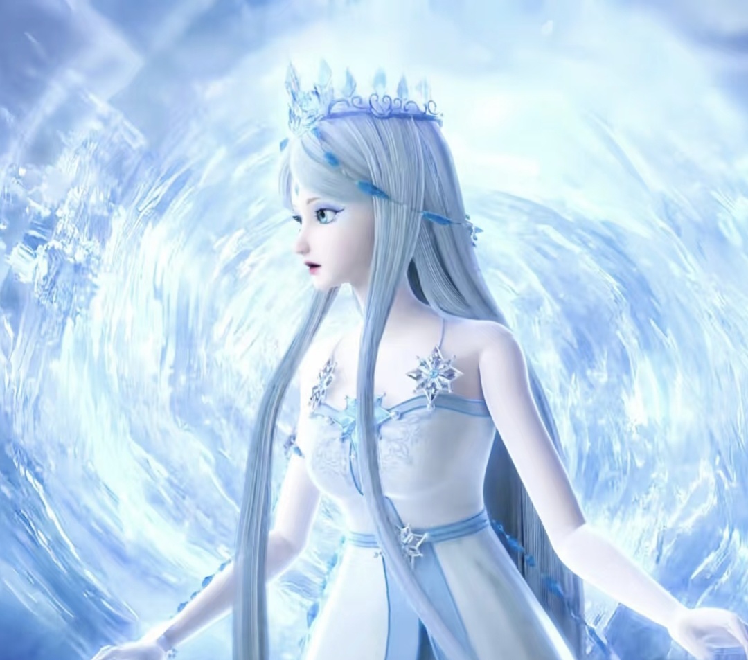 冰公主绝美头像 爱了