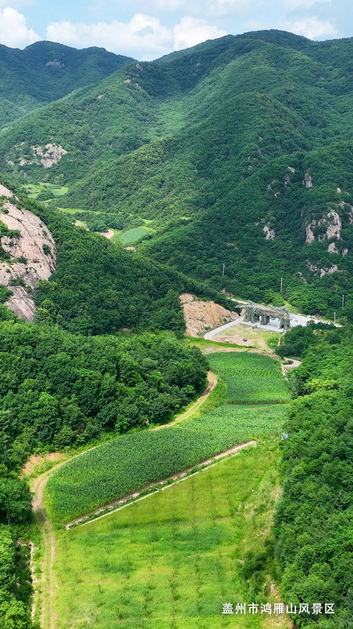 盖州市小石棚鸿雁山图片