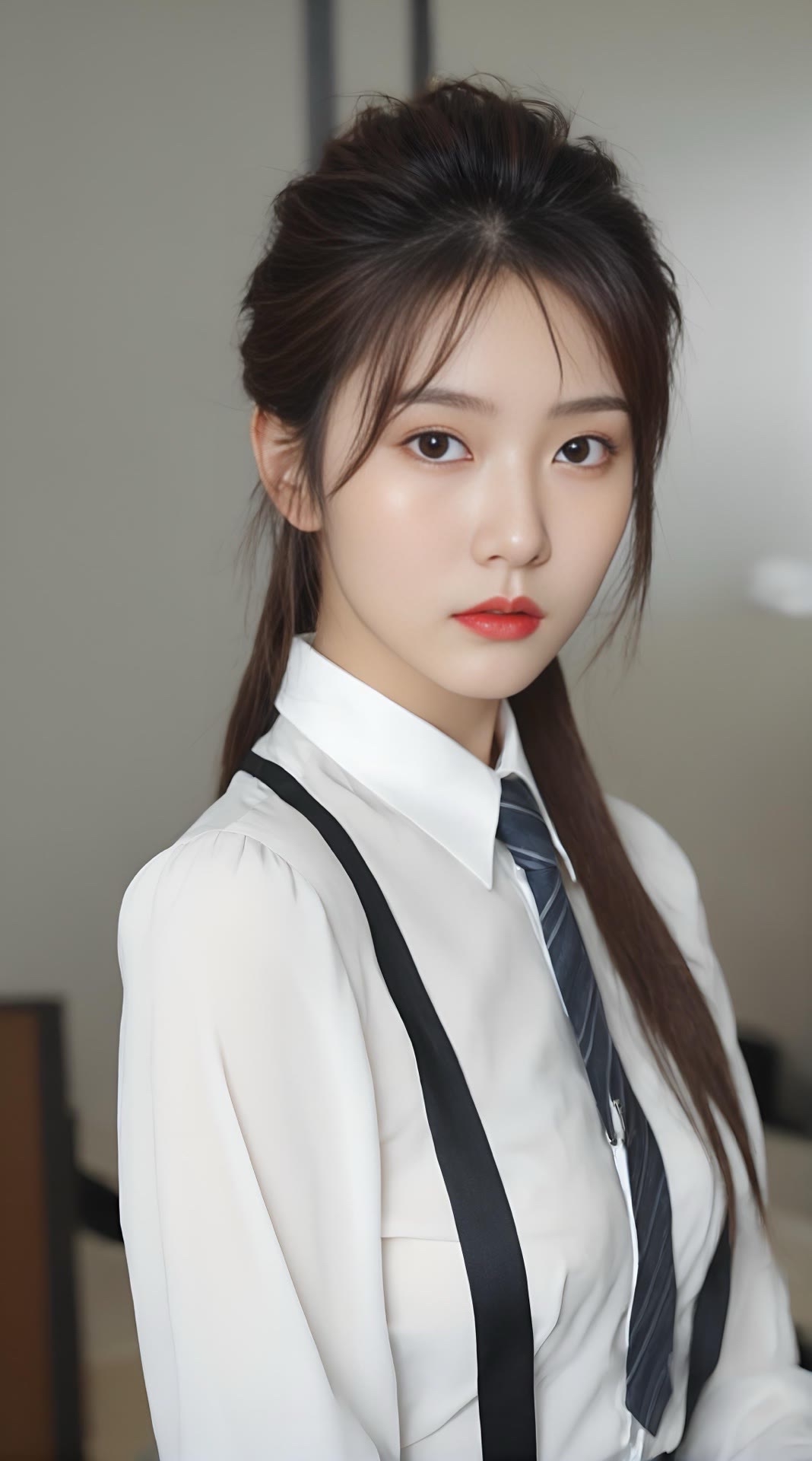 哇塞,这位小姐姐真的超级漂亮耶!