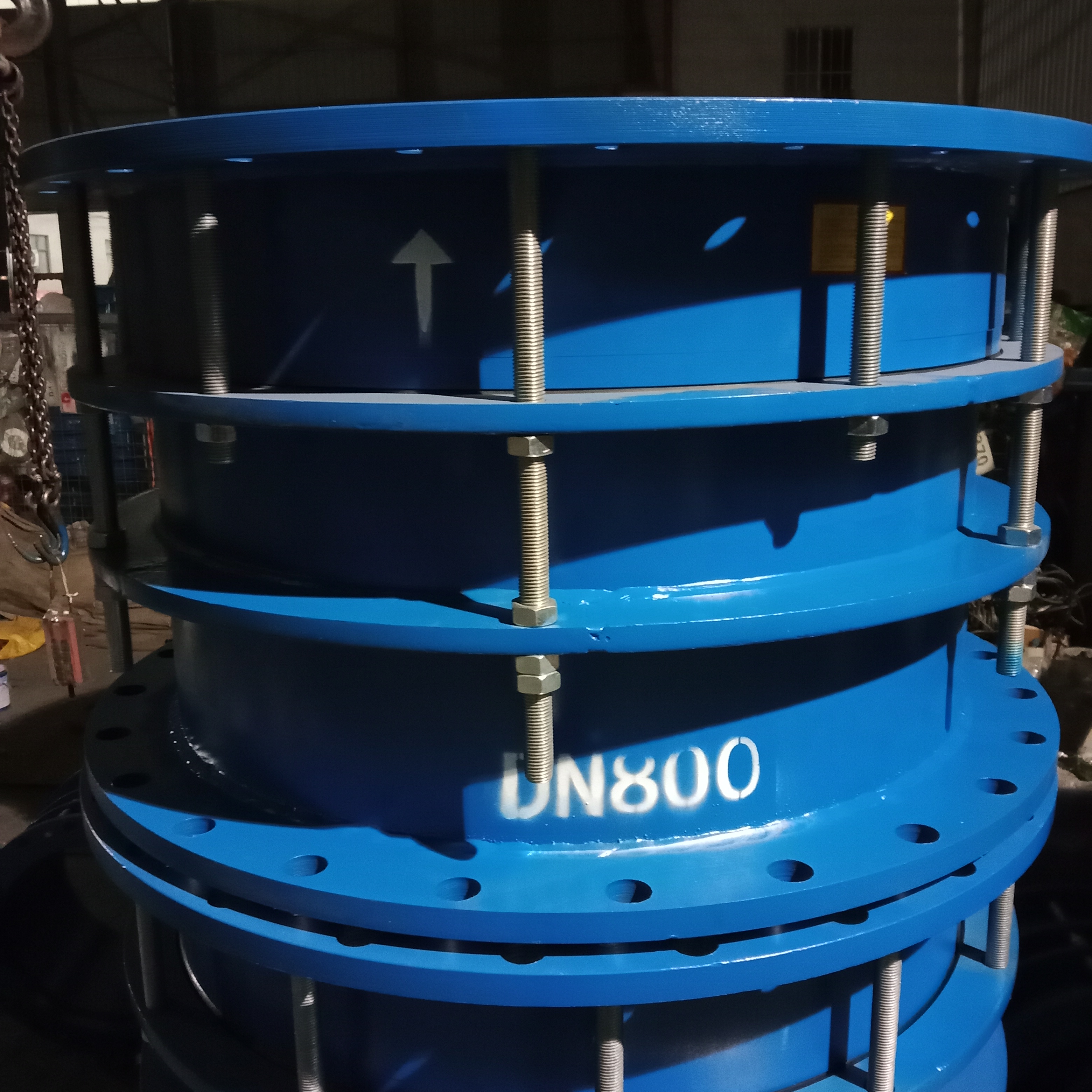 压盖式伸缩接头球墨铸铁伸缩节ay