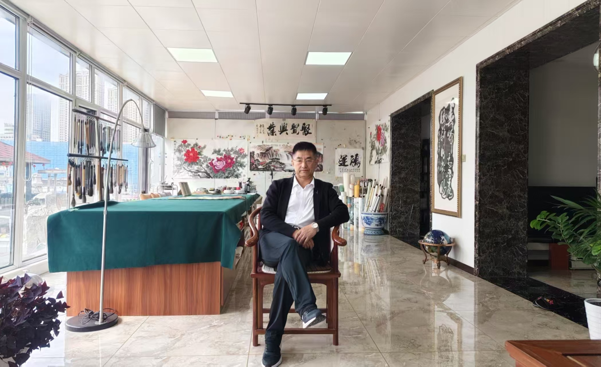 书法攀枝花市赵中的照片河南省固始县书画家黄中杰个人简历照片赵壮