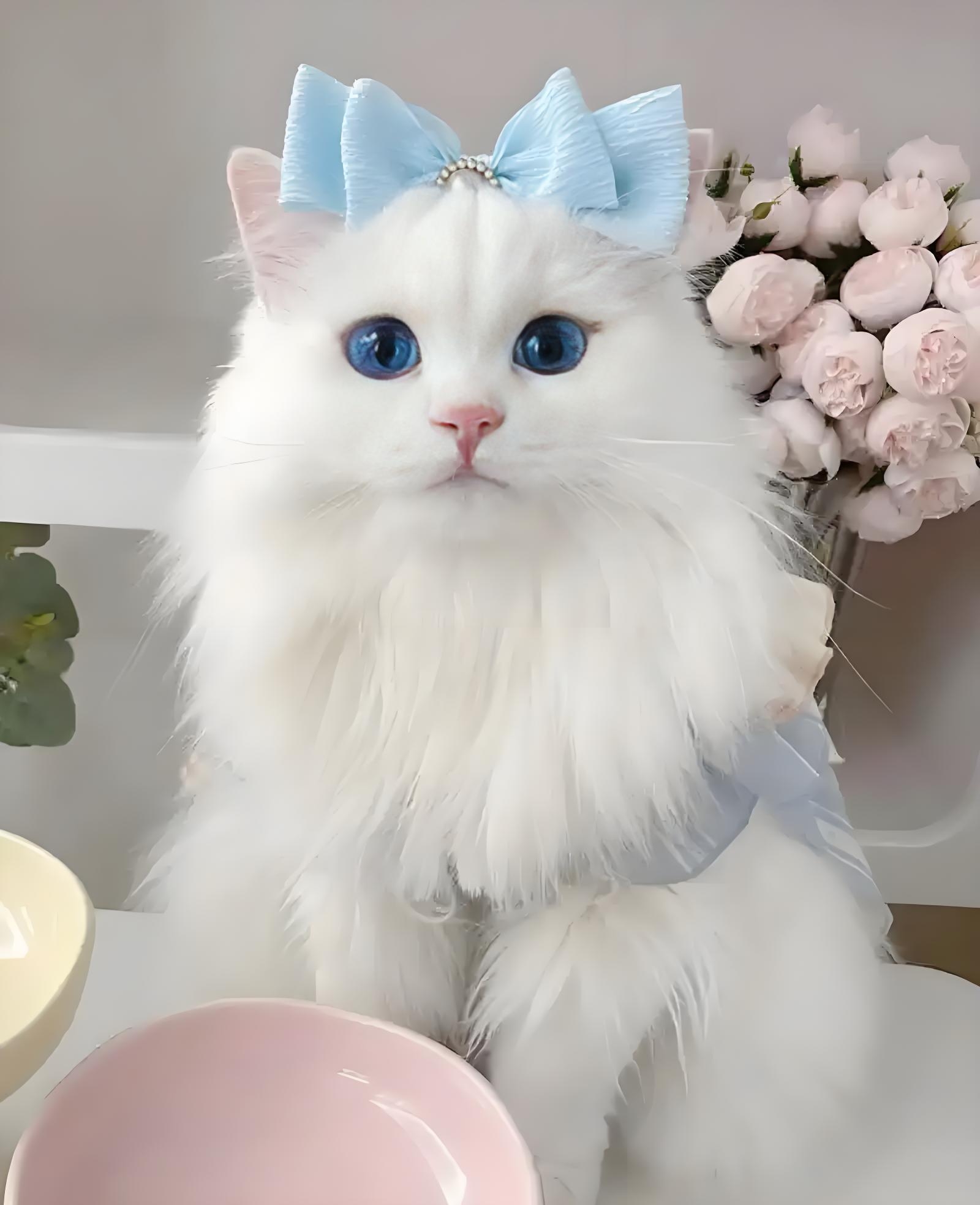 猫咪,生活中的微小甜蜜,以它们那柔滑的毛皮和温情