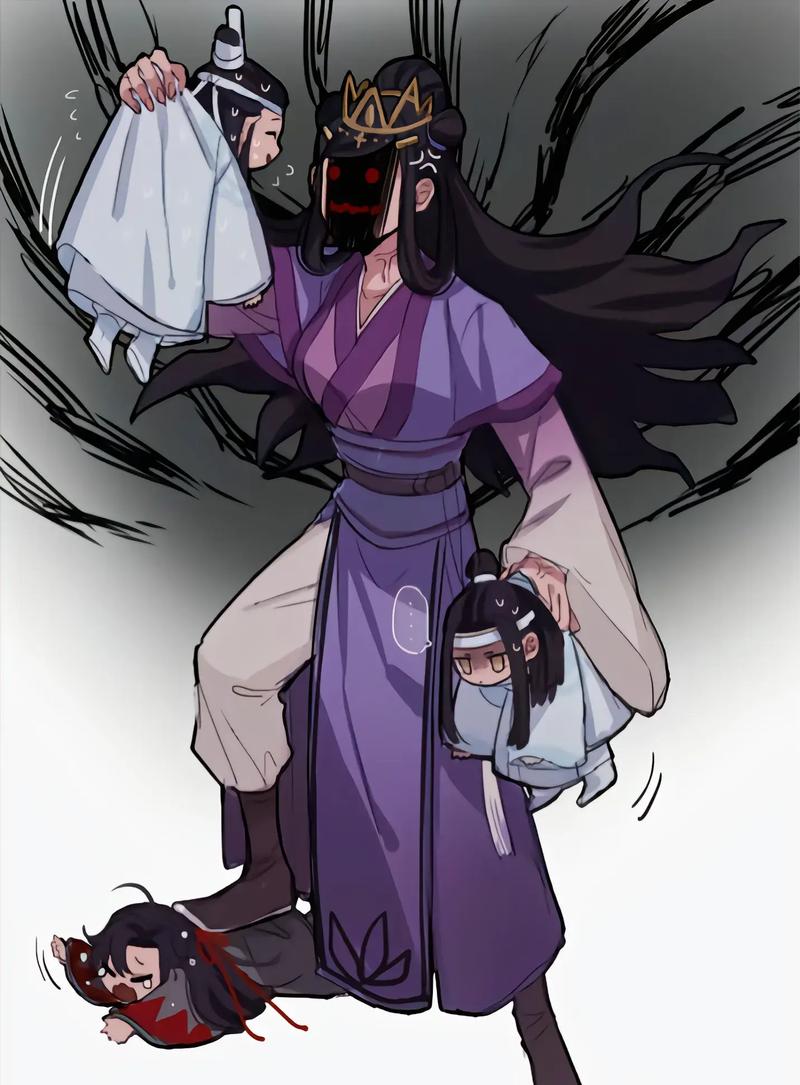 江澄带娃vs虞夫人带娃