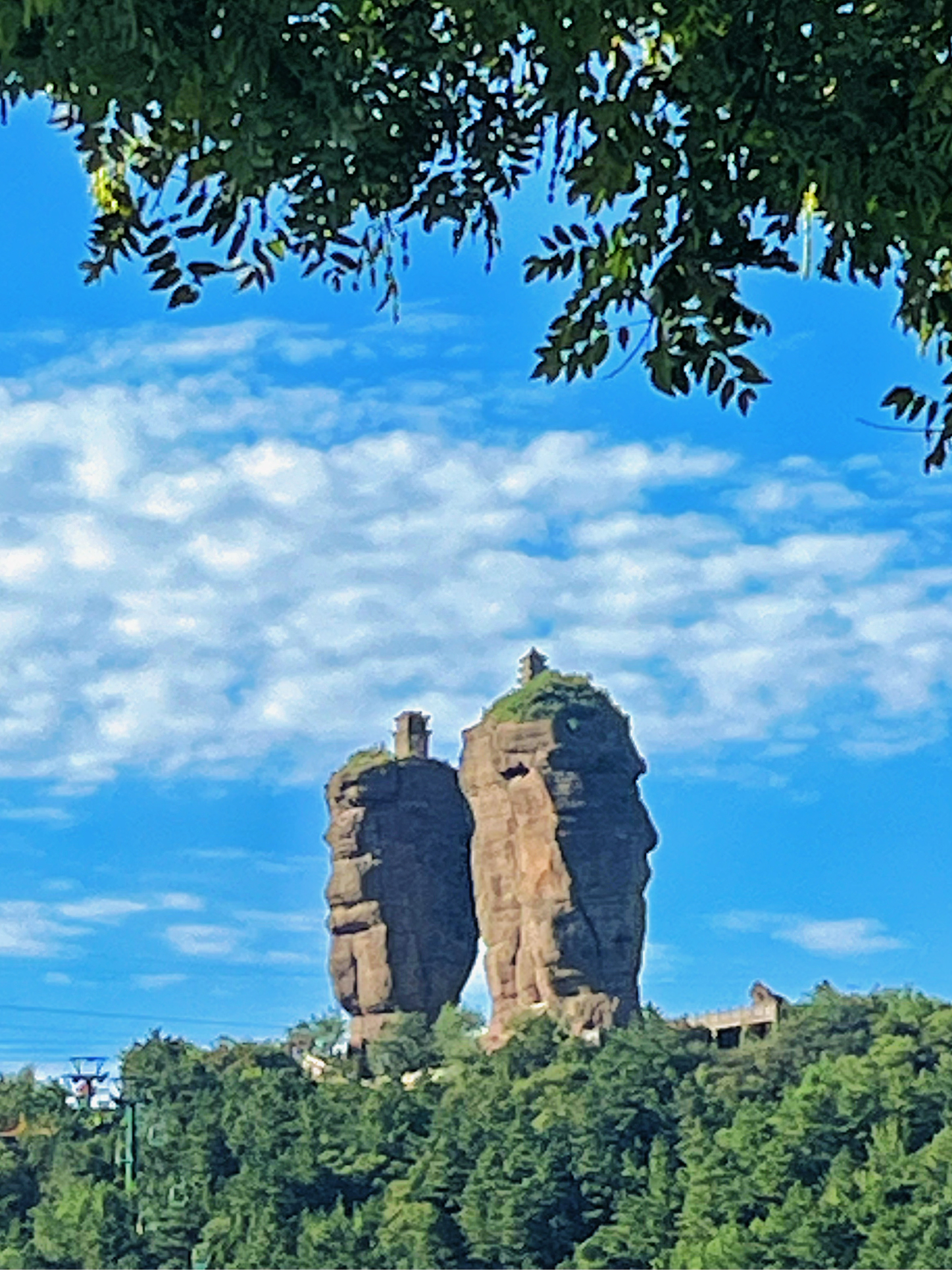 承德双塔山风景区介绍图片