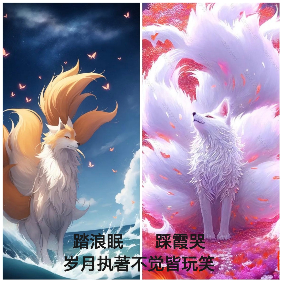 "一眼万年,笑看浮生,妩媚笑,最逍遥,散花楼怎及九儿青春年少