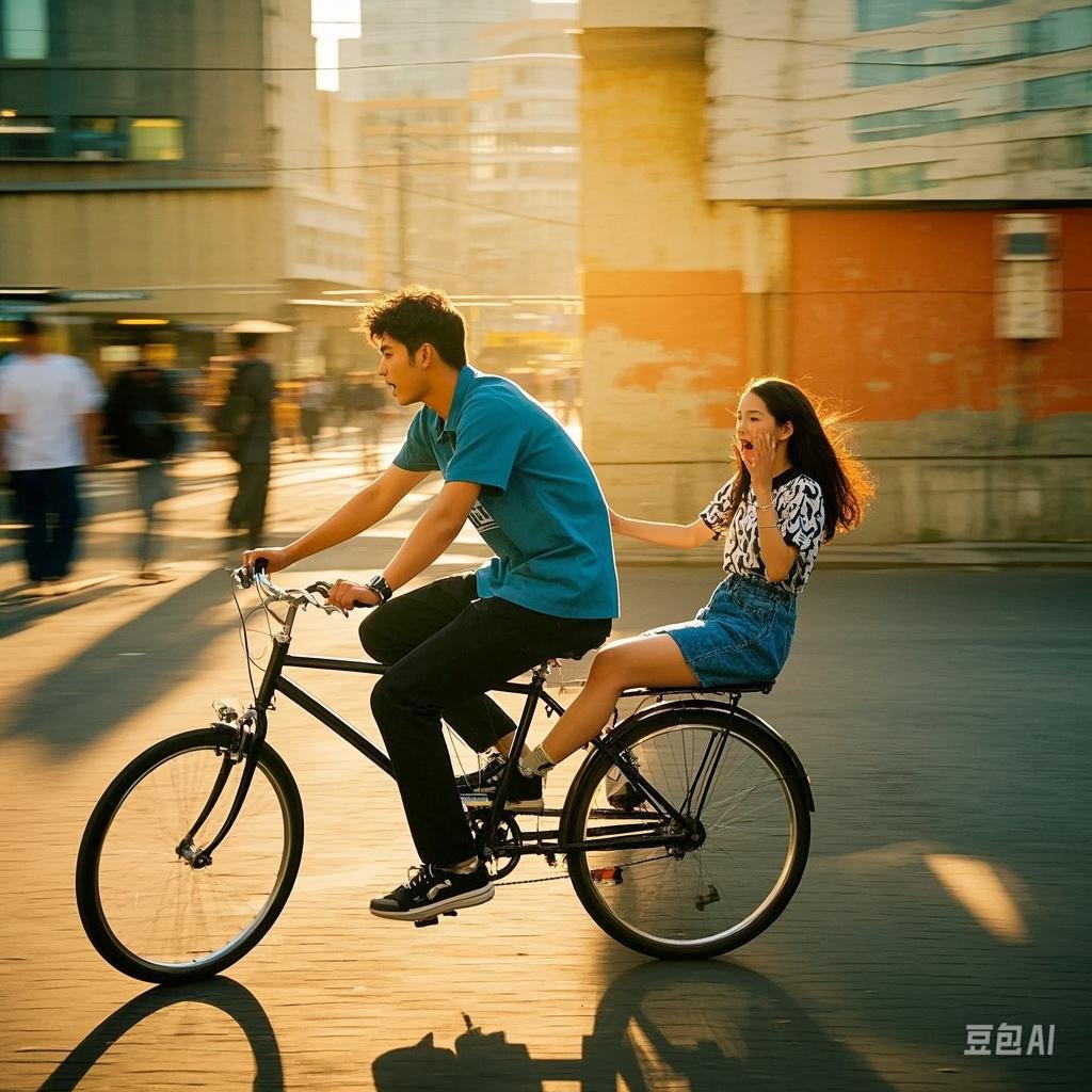 我带着她骑车,风又大,边骑边不停道歉:"老婆我错了,我不对