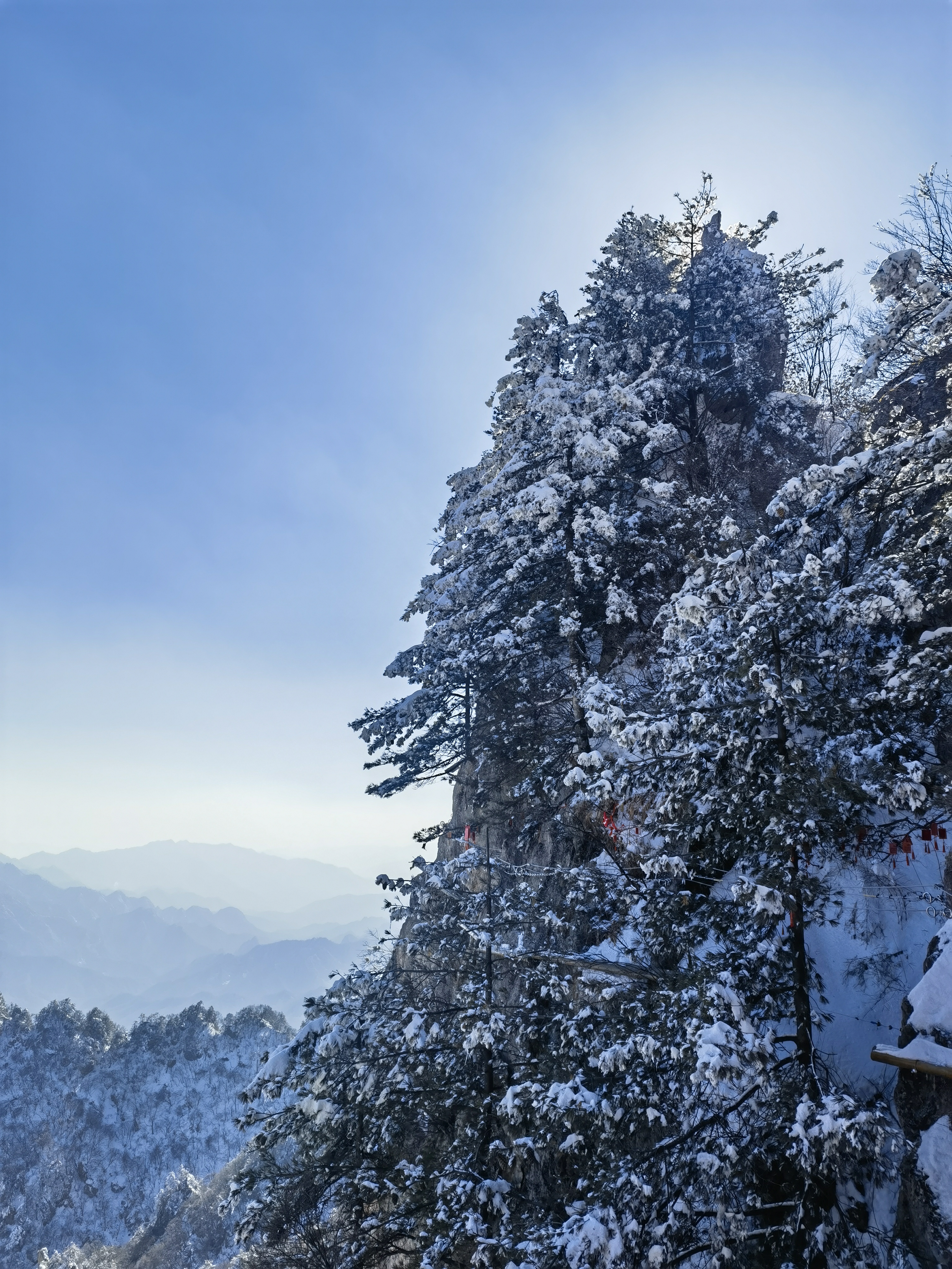 老君山雪景壁纸超清图片