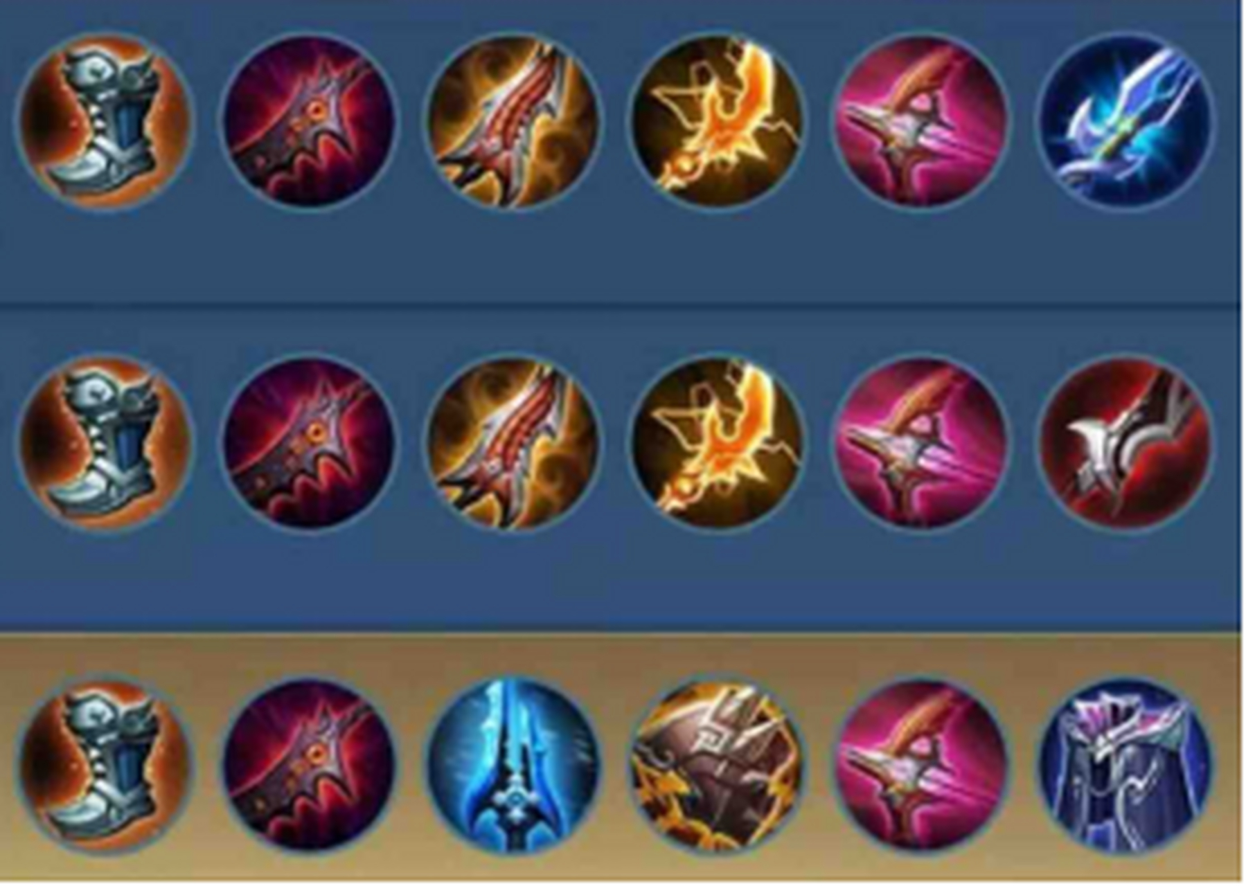 王者荣耀后羿攻略# 说说段坤经常用的三套出装,后羿的出装,可腋根