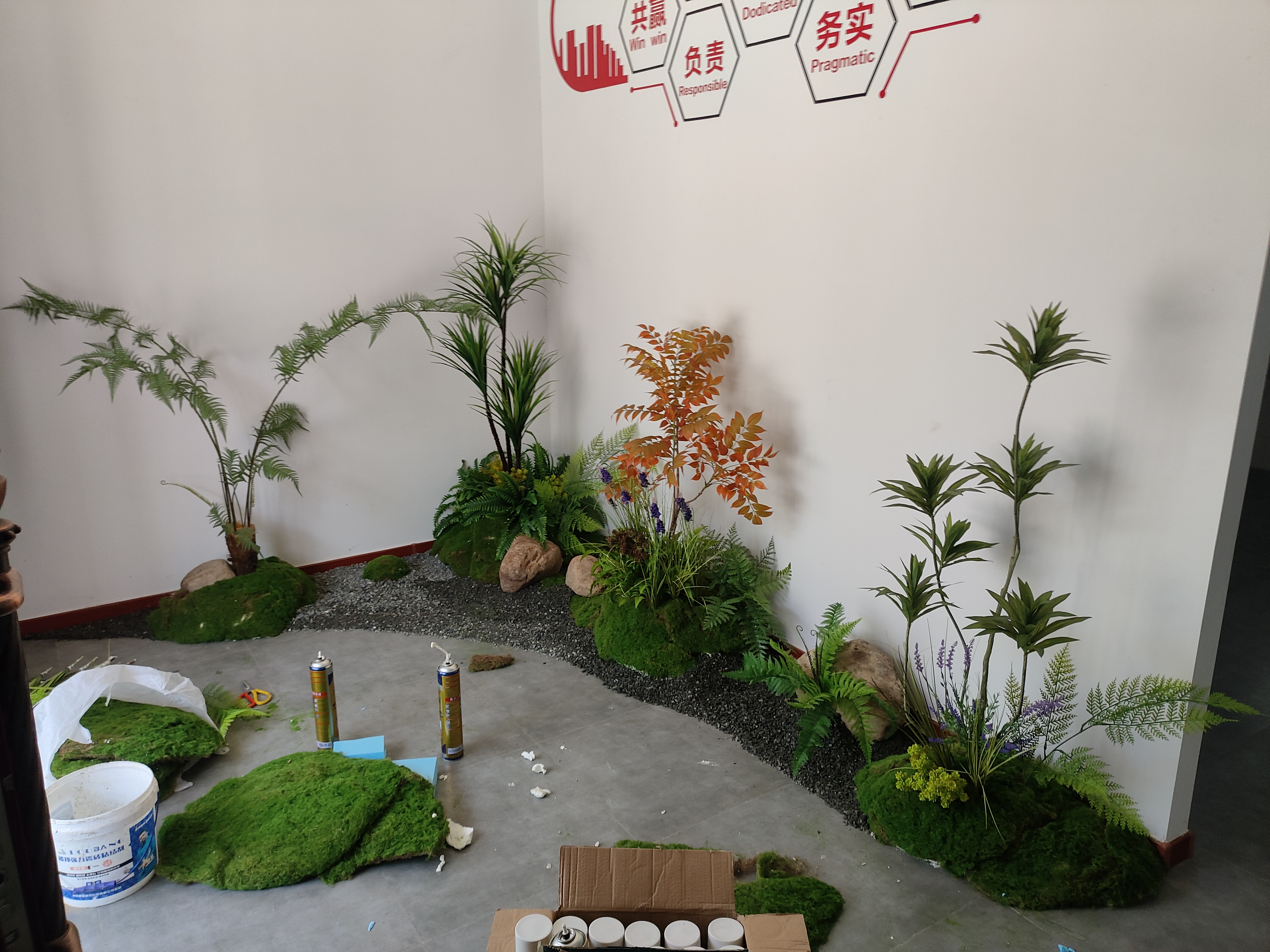 室内外景观  假山   锦鲤鱼池过滤系统