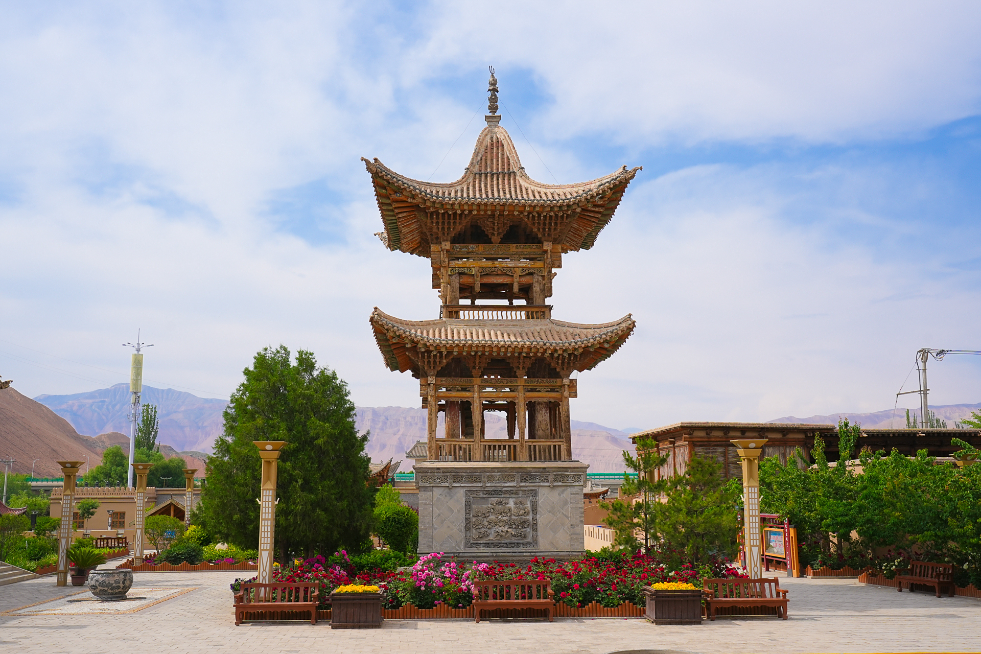 撒拉尔故里民俗文化园位于循化县街子镇马家村,是来循化旅游的必打卡