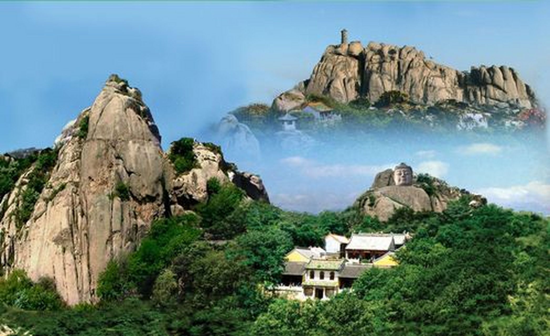 锦绣五莲 文/田园 山岭起伏广 水澈闪银光 旅游出胜地 县富民安强