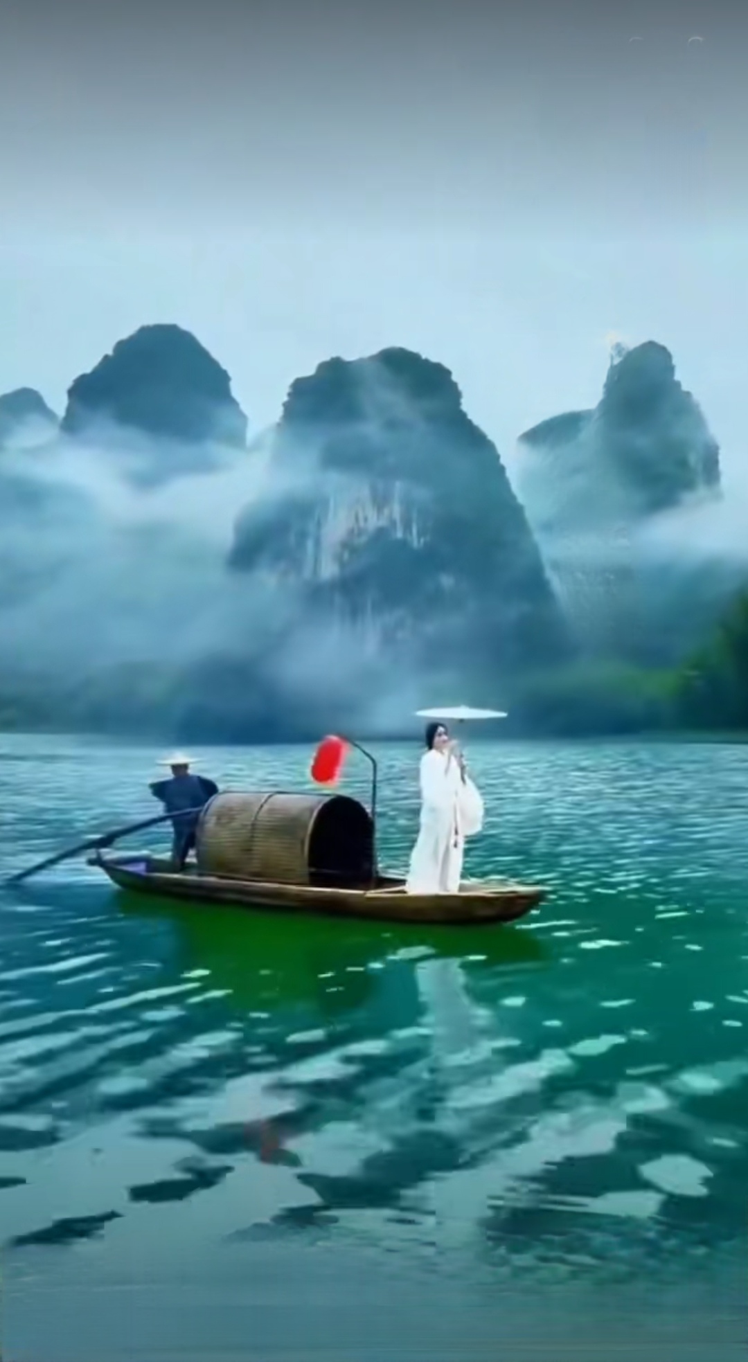 暑连天,盖卷微浪. 茶韵含馨,稻波盈香
