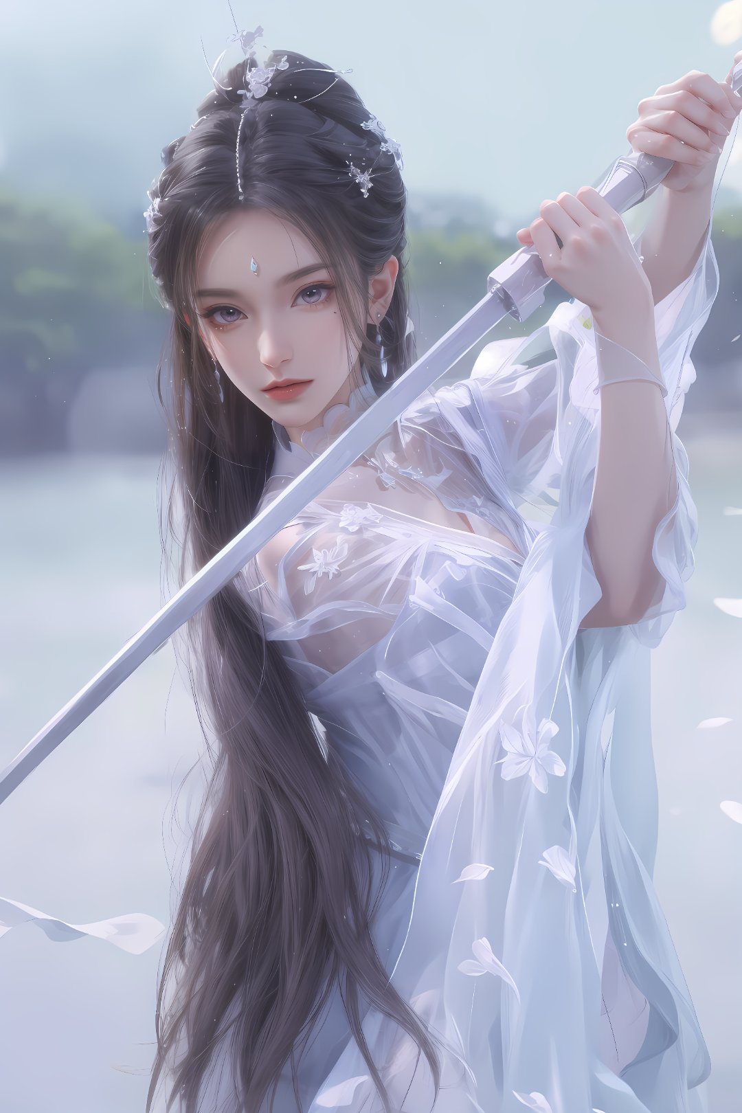 少年歌行 玥瑶古风壁纸 #二次元美图# #国漫女神# #ai绘画#  玥瑶古韵