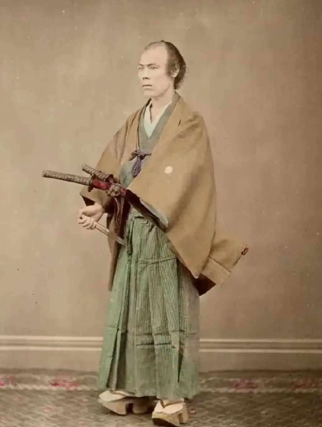 照片日本武士老照片日本浪人图片倭寇发型日本古代人日本浪人的发型