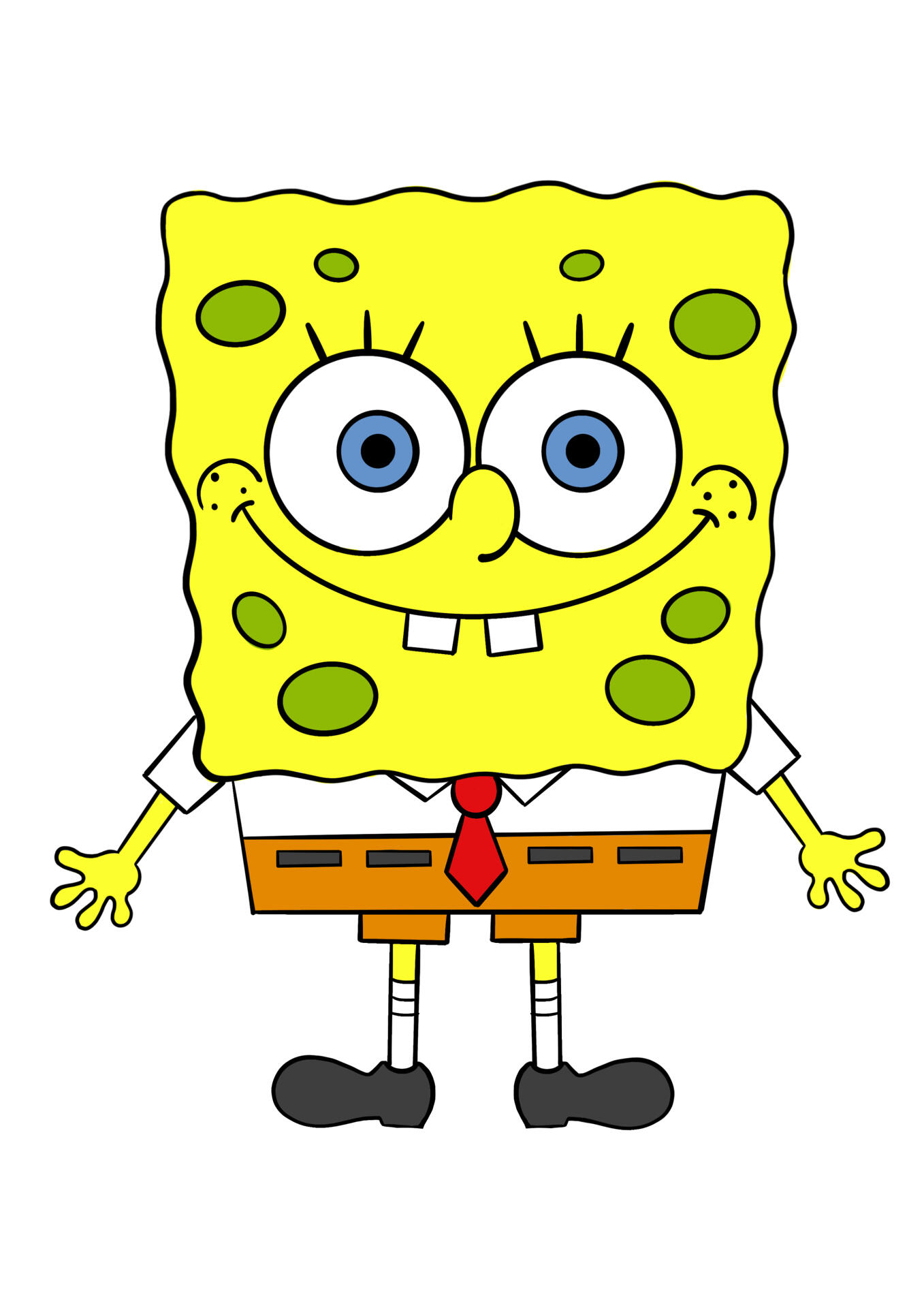 海绵宝宝的画法海绵宝宝画海绵宝宝图片绘画画画海绵宝宝画海绵宝宝