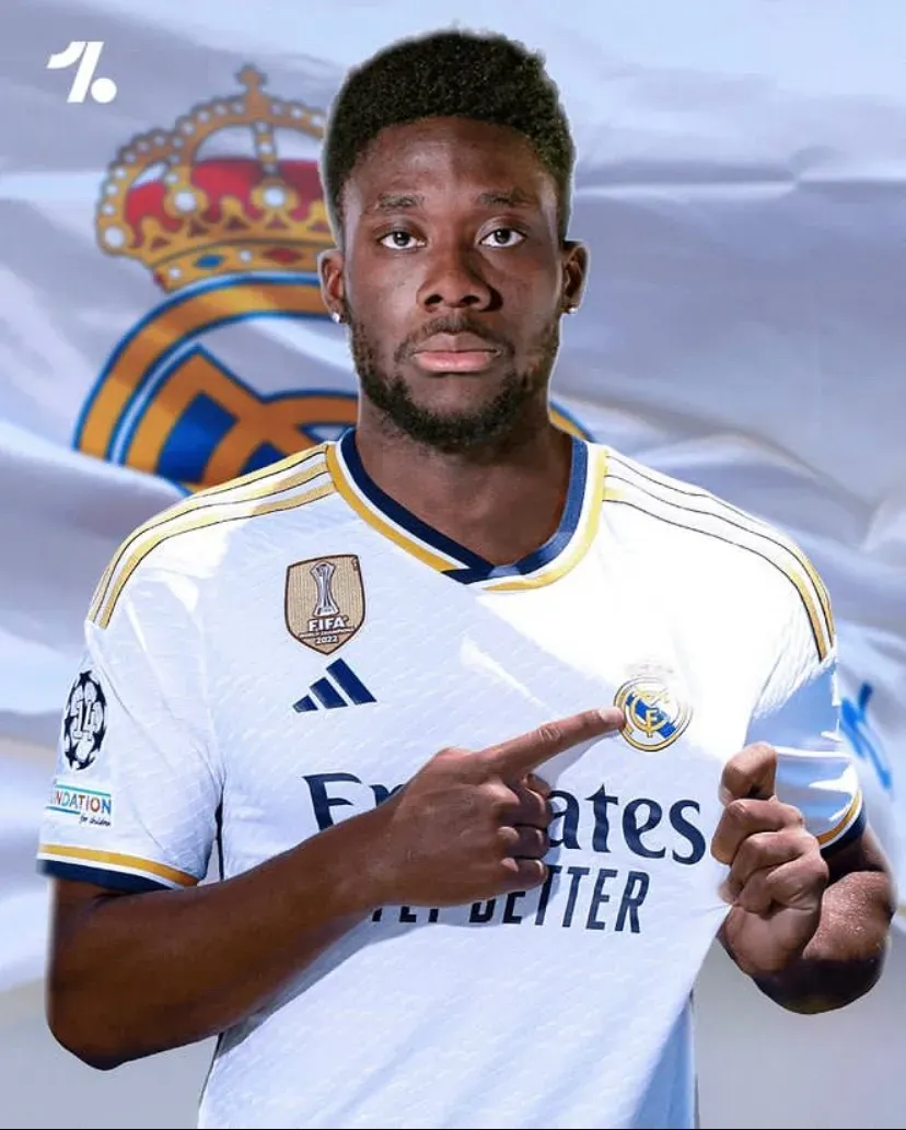 拜仁的阿方索戴维斯大概率将在2024年夏窗以较低的转会费加盟皇马