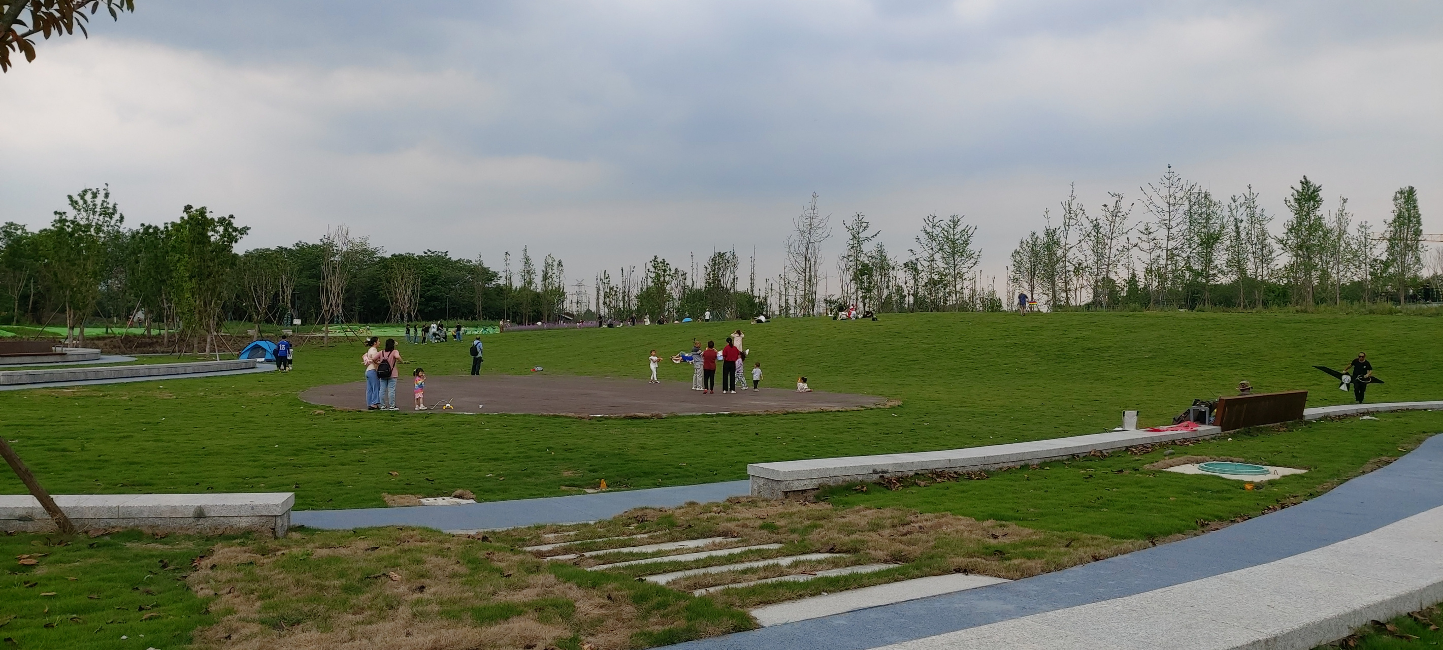 五月的百仁公园(成都)