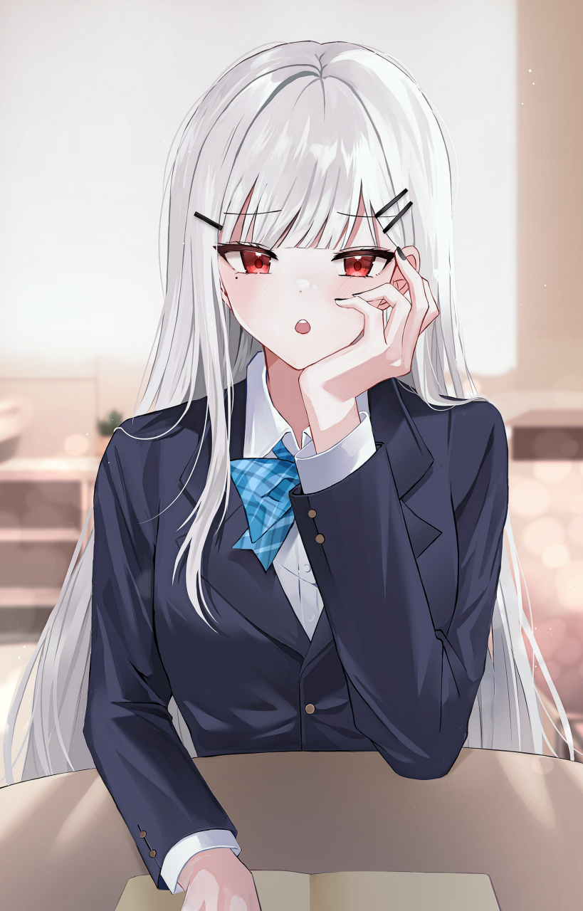 白发 画师:seno id:104627726#二次元