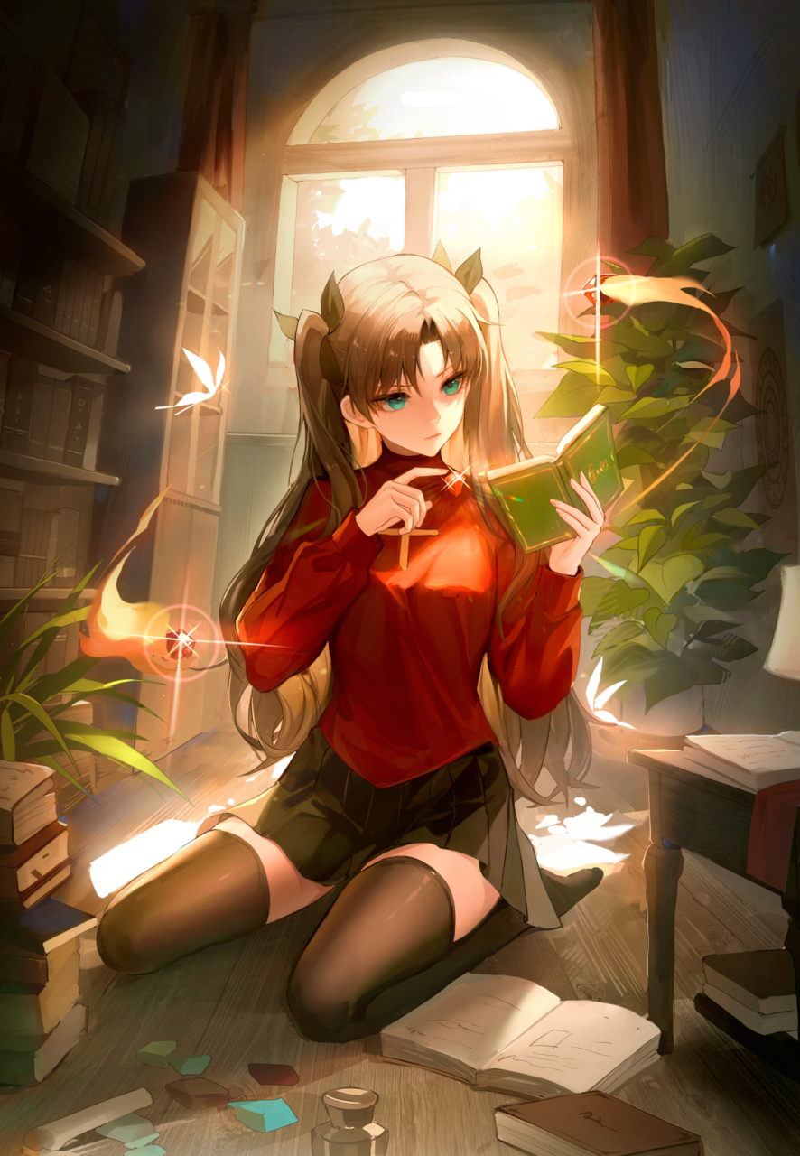 远坂凛 画师:k.k. id: 106570699#二次元