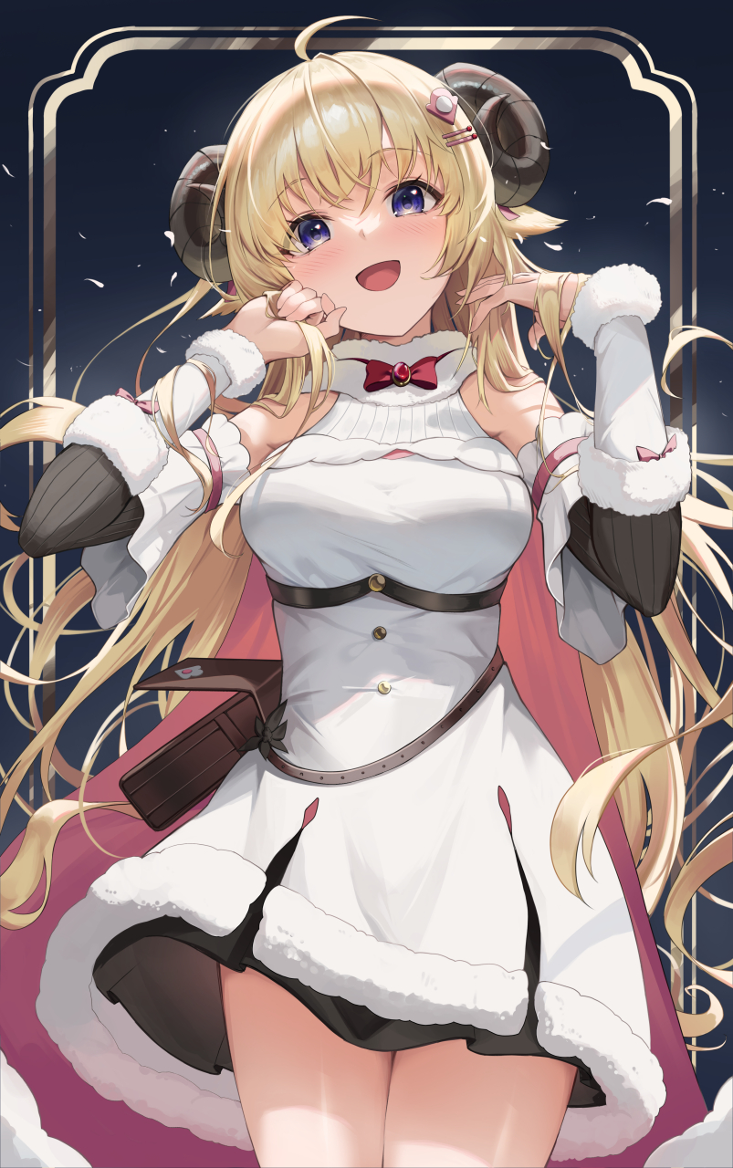 角卷绵芽 画师:c:lrawing id:107177289#二次元