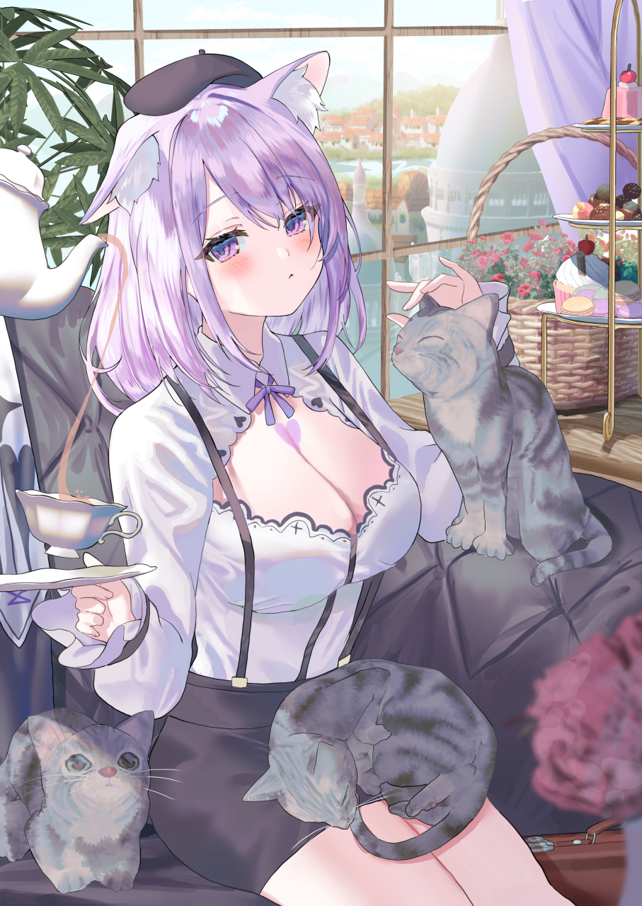 猫又小粥 画师:じんべい id: 107198982#二次元