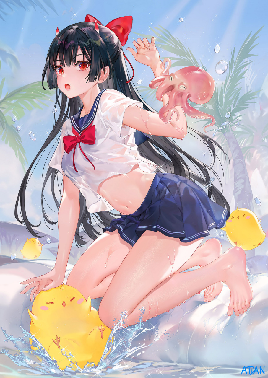 碧蓝航线 画师:atdan- id:104893775#二次元