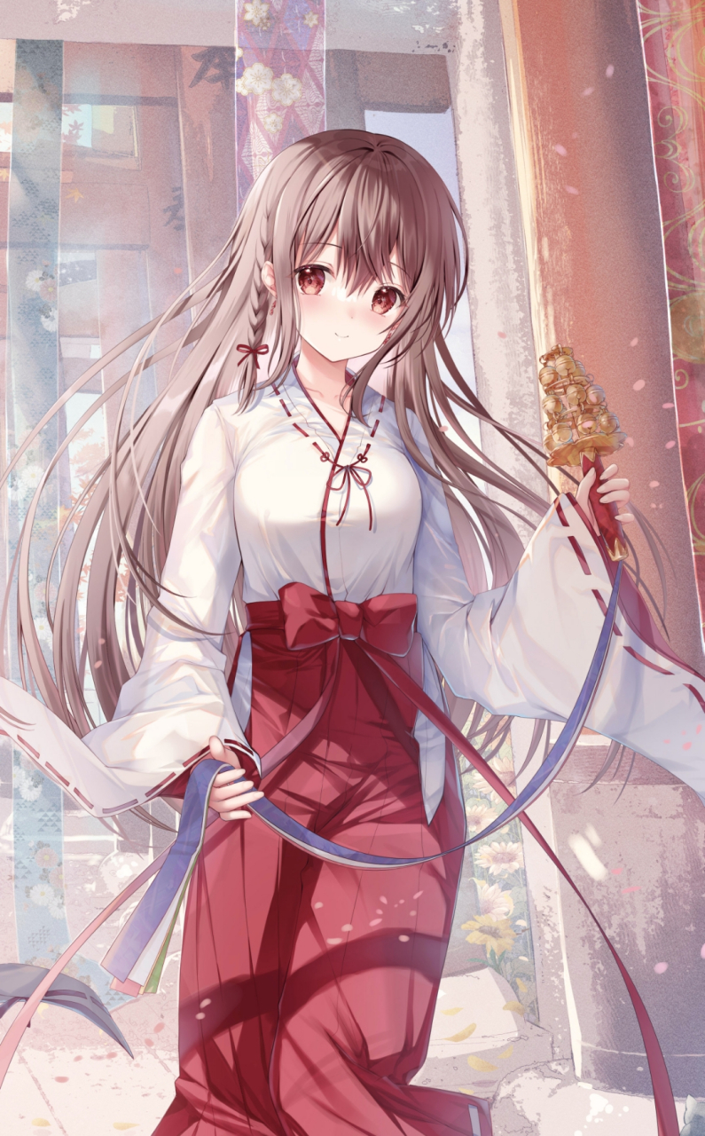 巫女 画师:twinbox787/29画集 id: 107610232#二次元