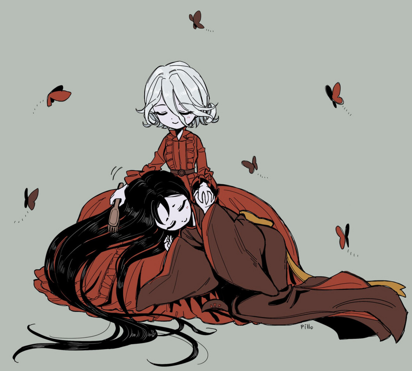 双红cp图 #第五人格# #第五人格双红cp# #双红